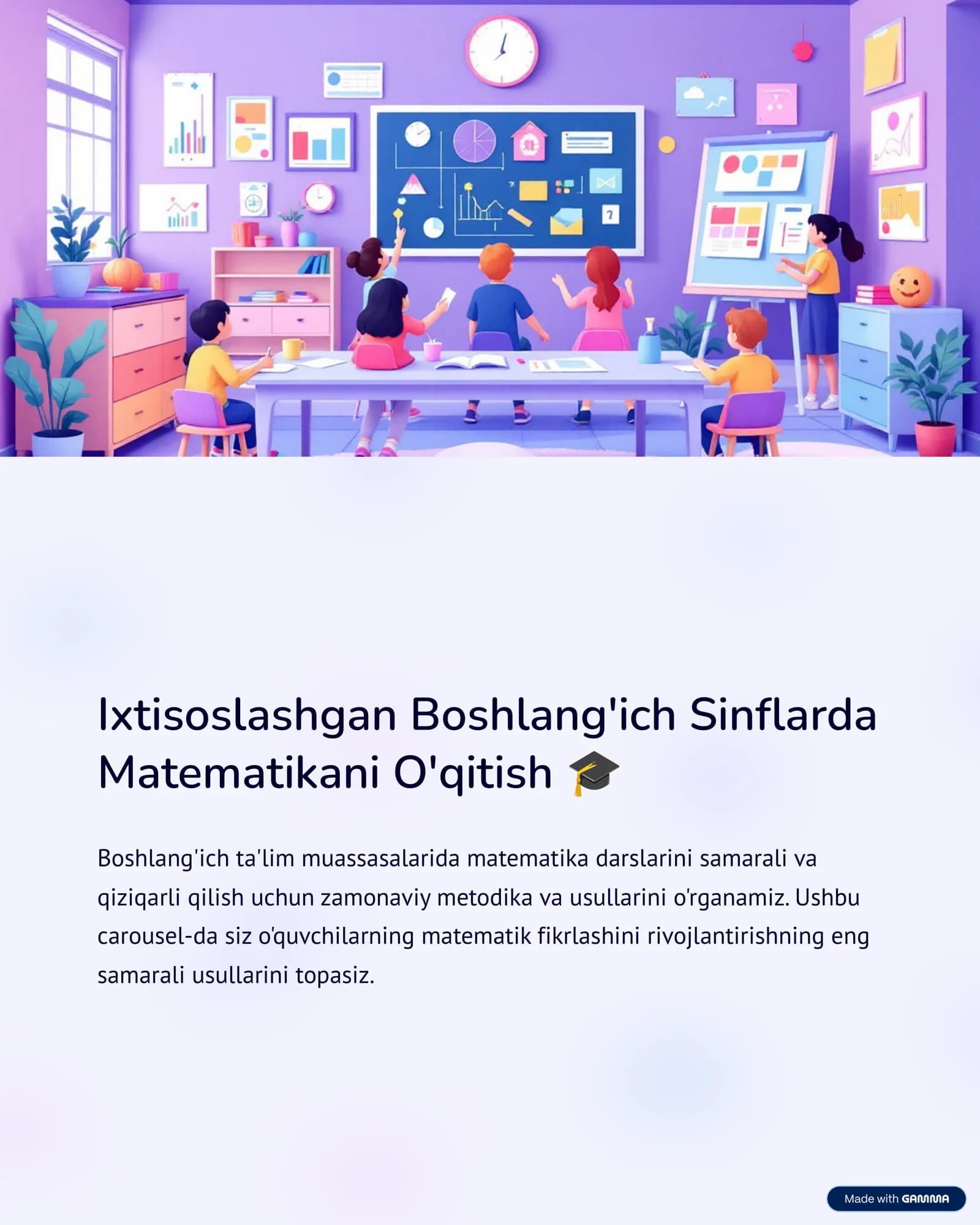 Matematika O'qitish Metodlari