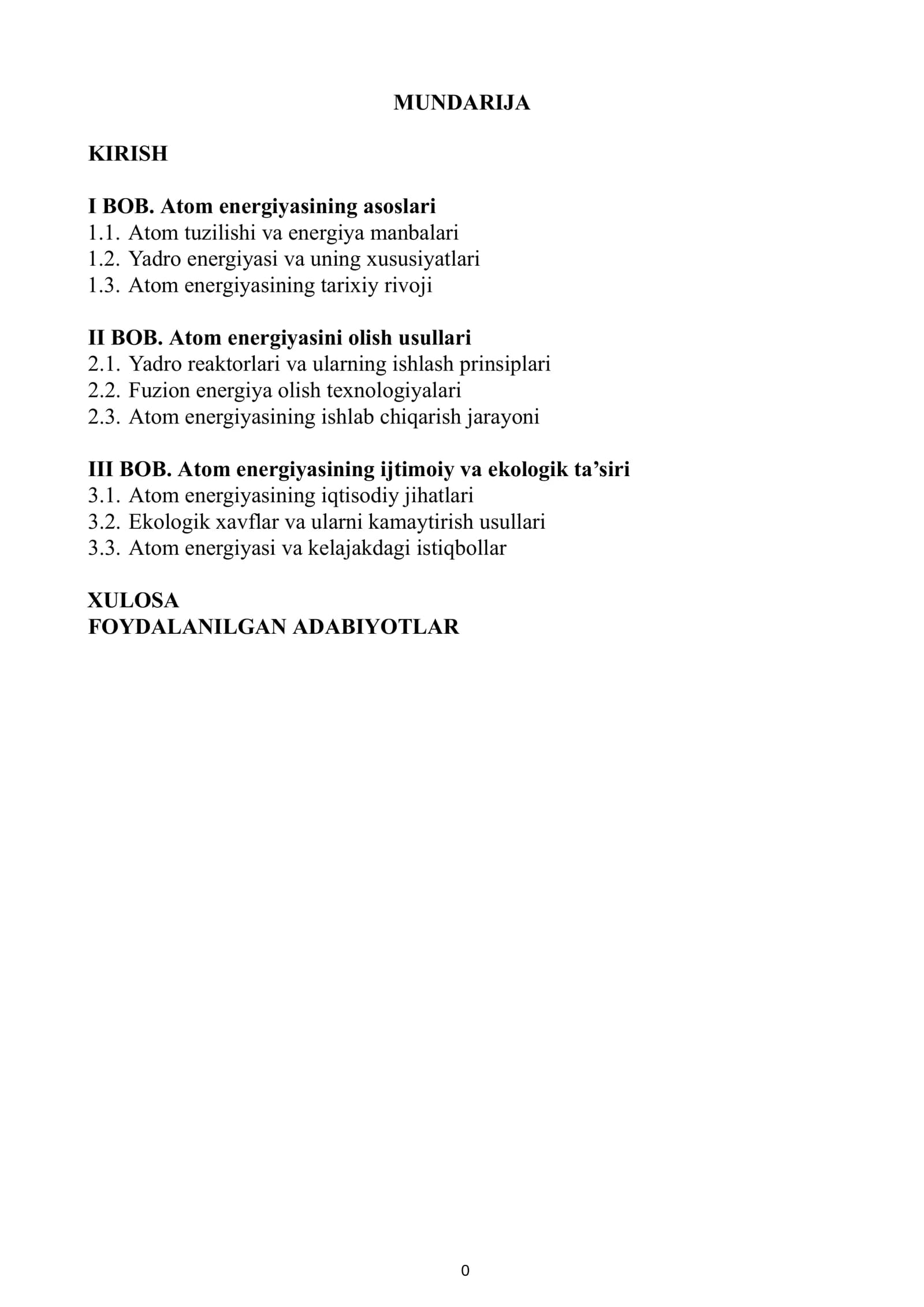 Atom energetikasi