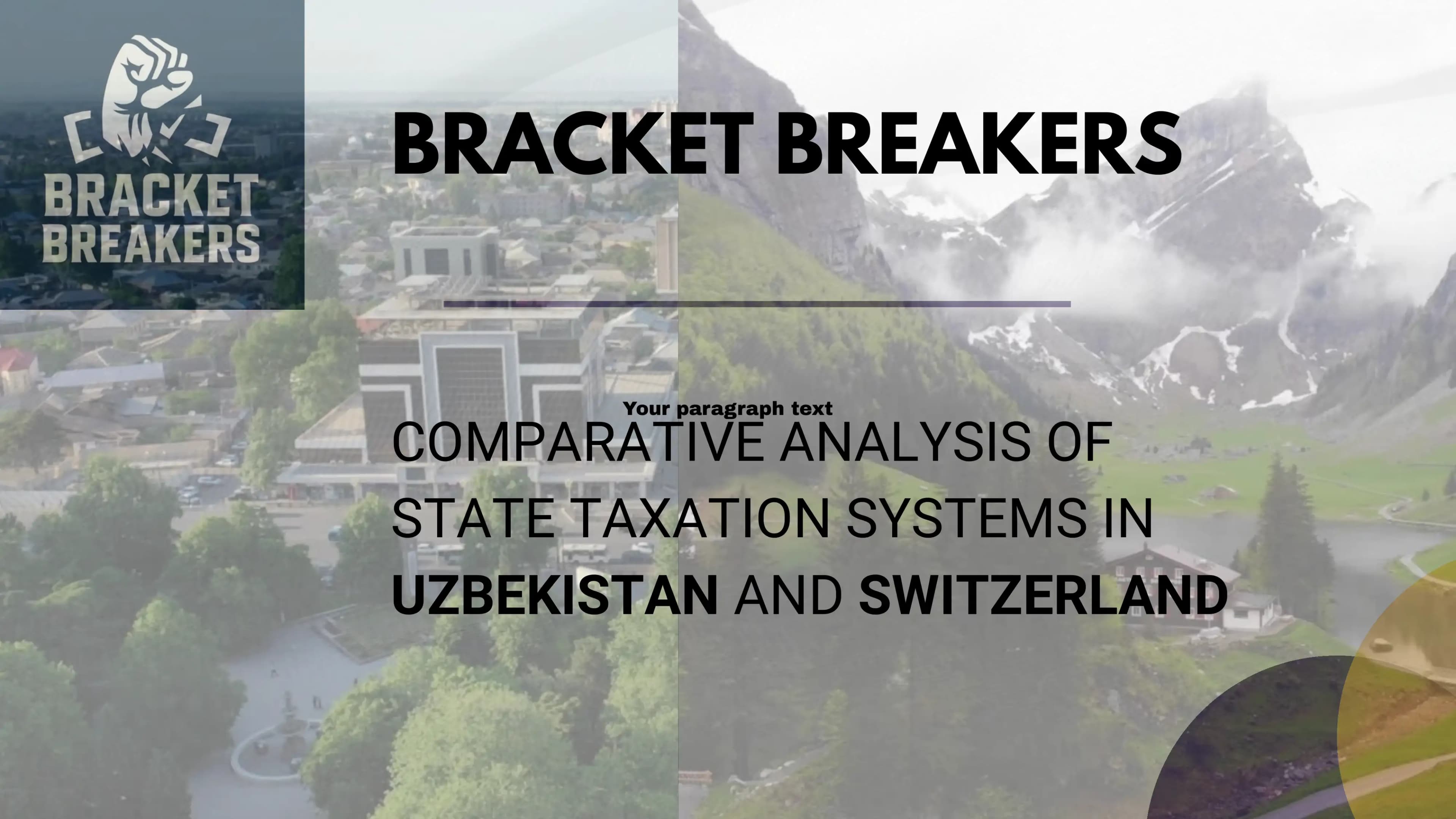 COMPARATIVE ANALYSIS OF STATE TAXATION SYSTEMS IN UZBEKISTAN AND SWITZERLAND