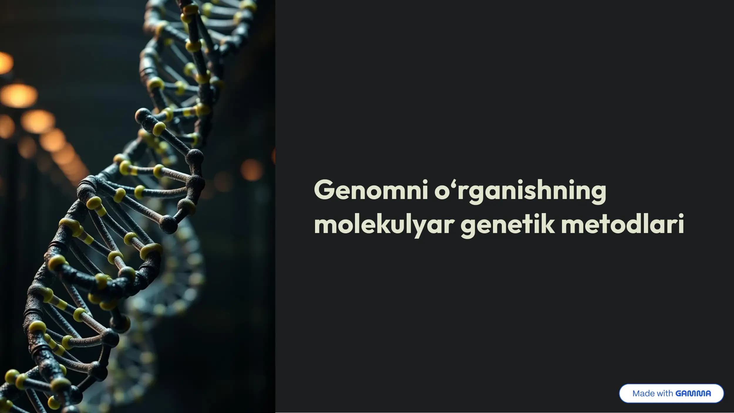 Molekulyar genetika