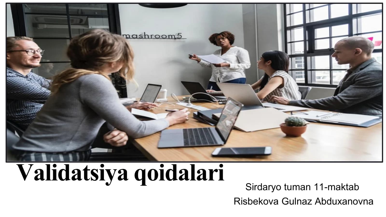 Validatsiya qoidalari