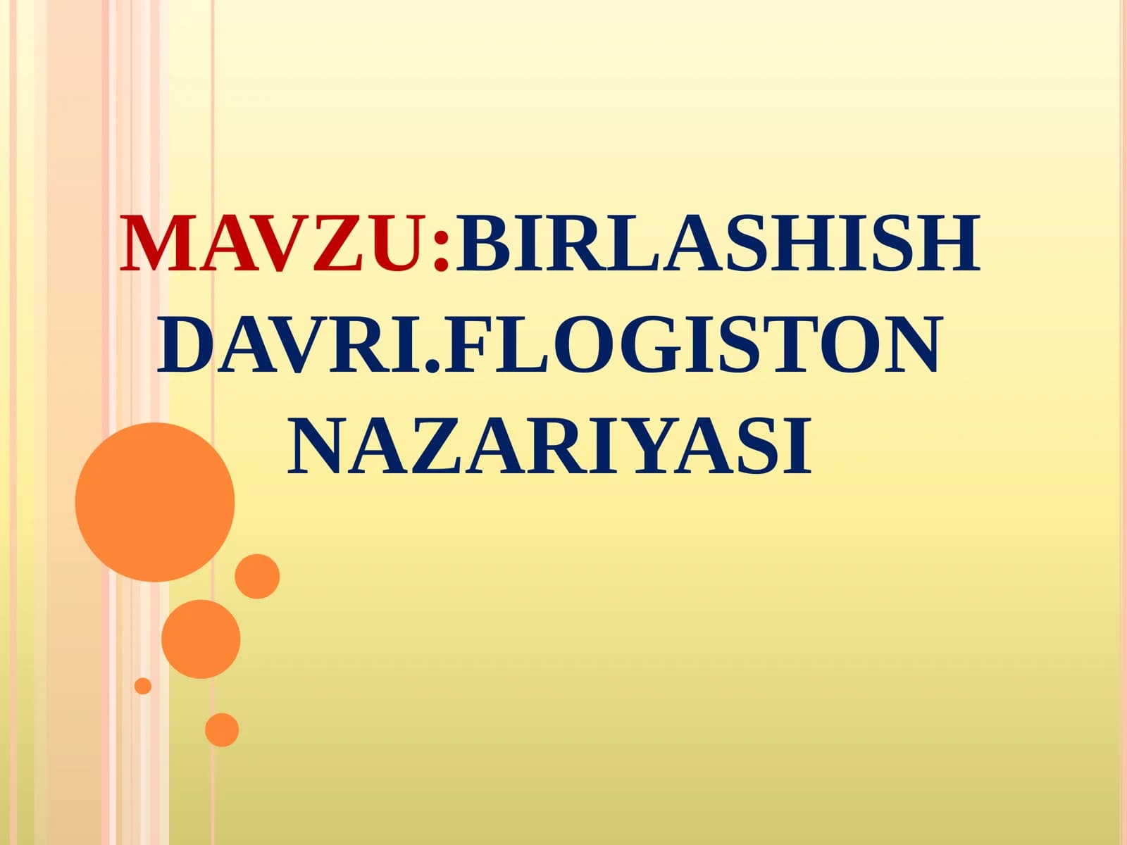 FLOGISTON NAZARIYASI