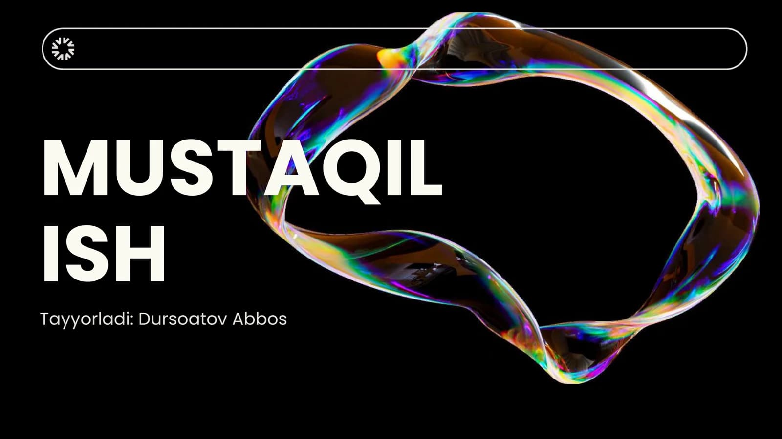 XALQARO MOLIYAVIY INSTITUTLAR