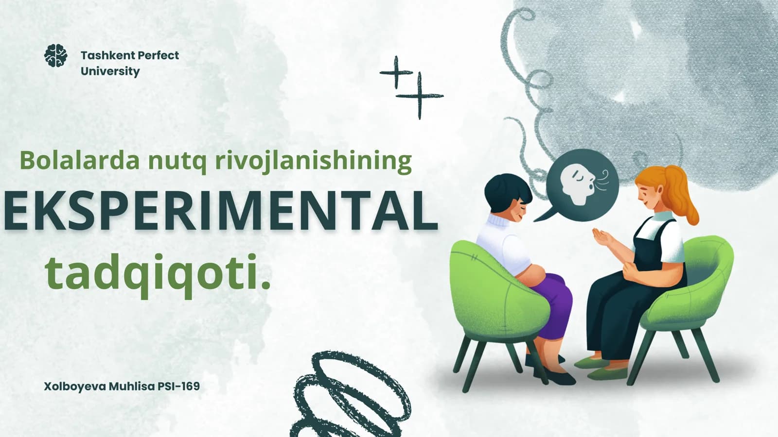 Bolalarda nutq rivojlanishining tadqiqoti