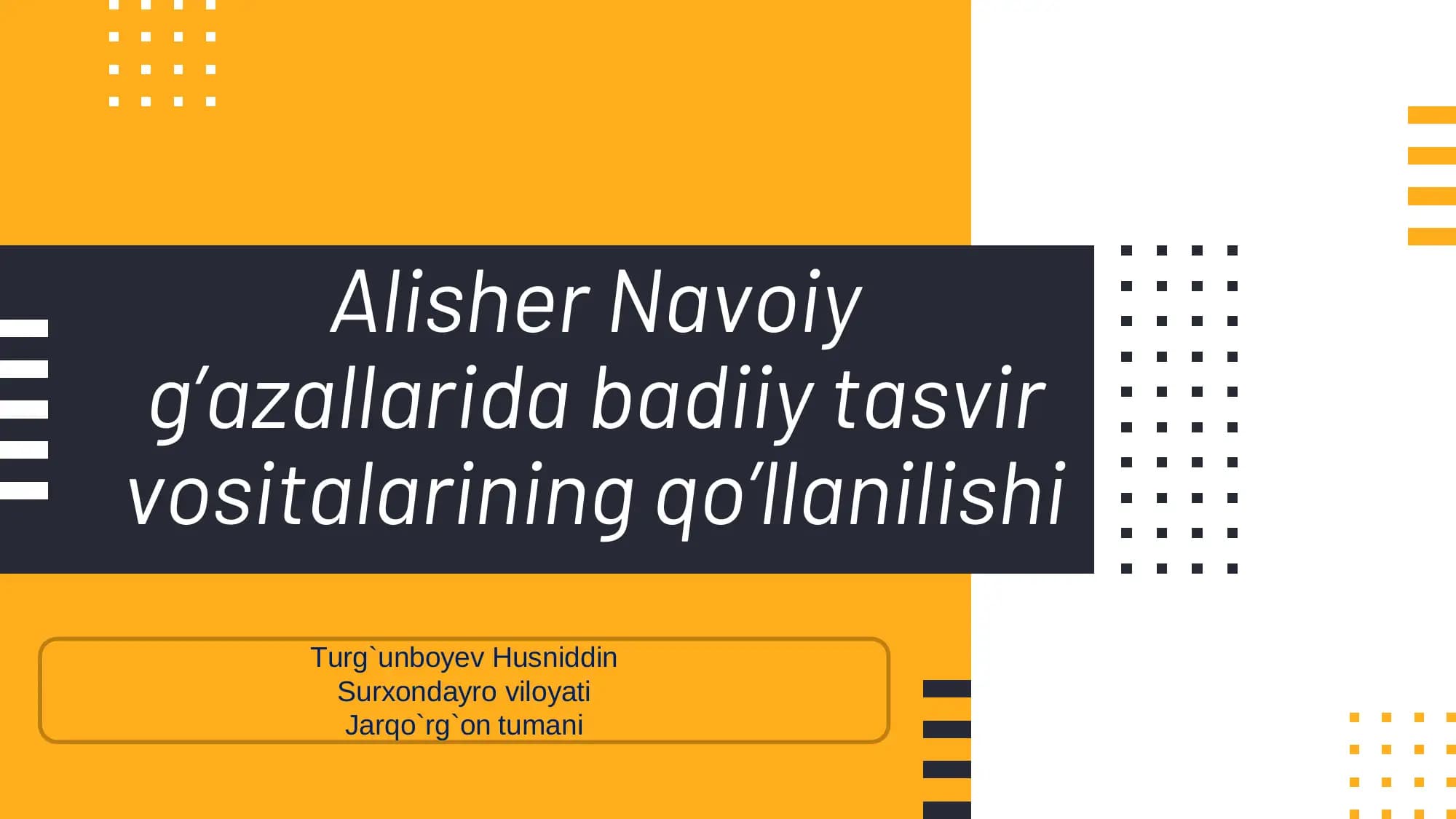Badiiy San'atlar