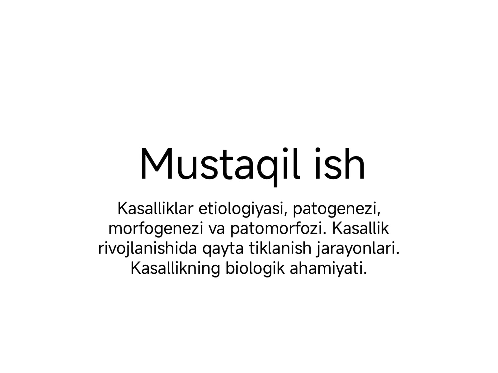 kasalliklar etiologiyasi