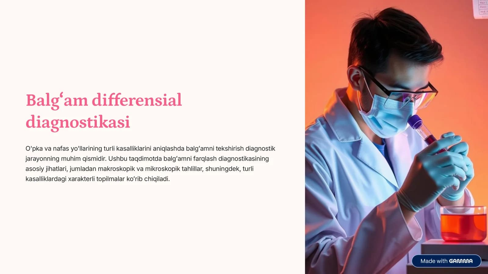 Balg»am differensial diagnostikasi