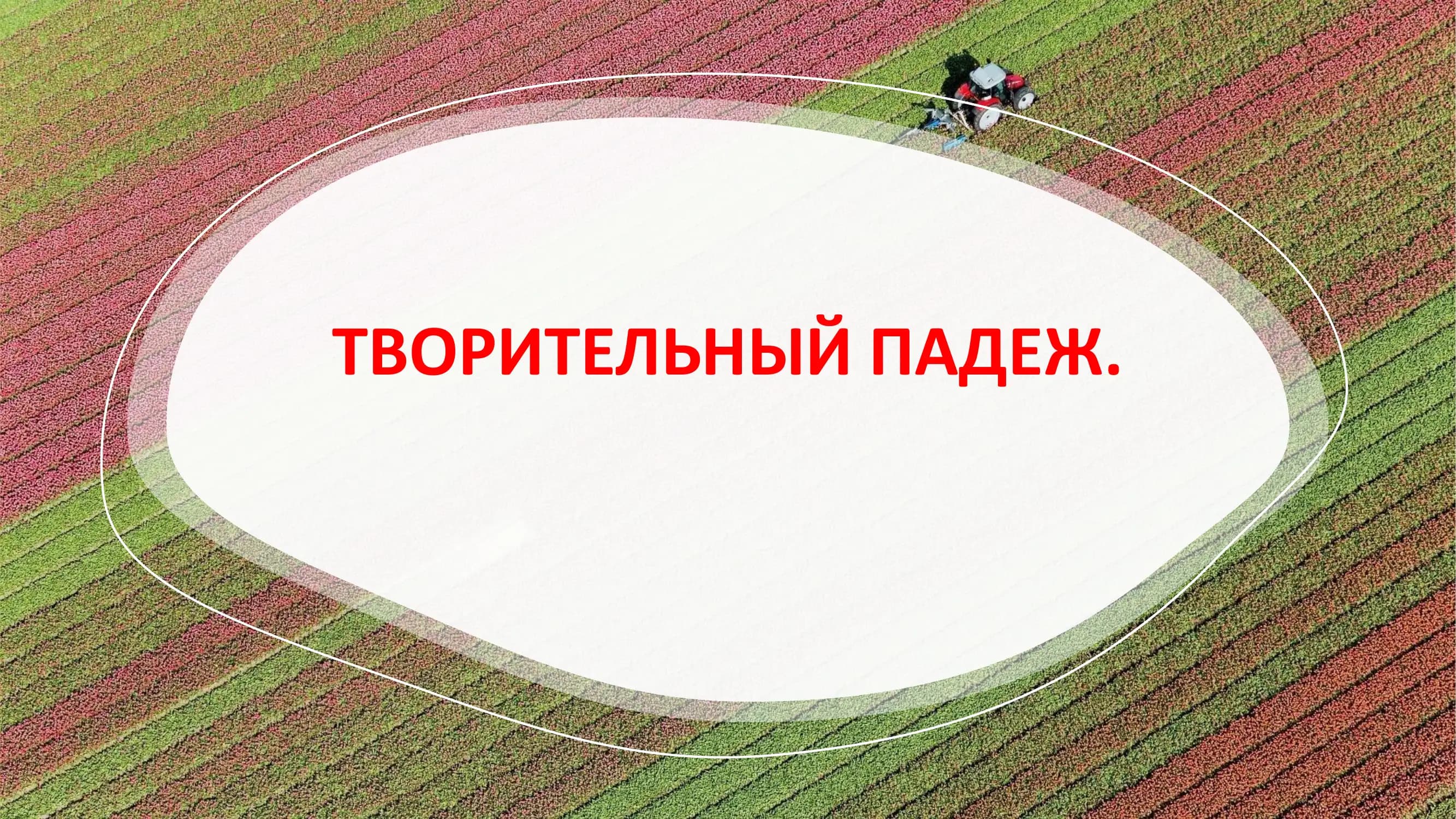 творительный падеж
