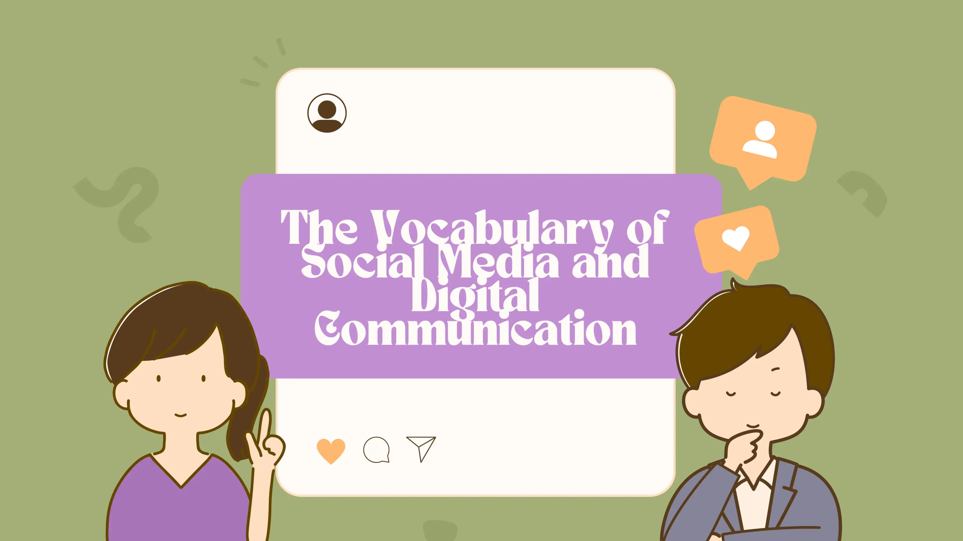 vocabulary of social media and digital communication