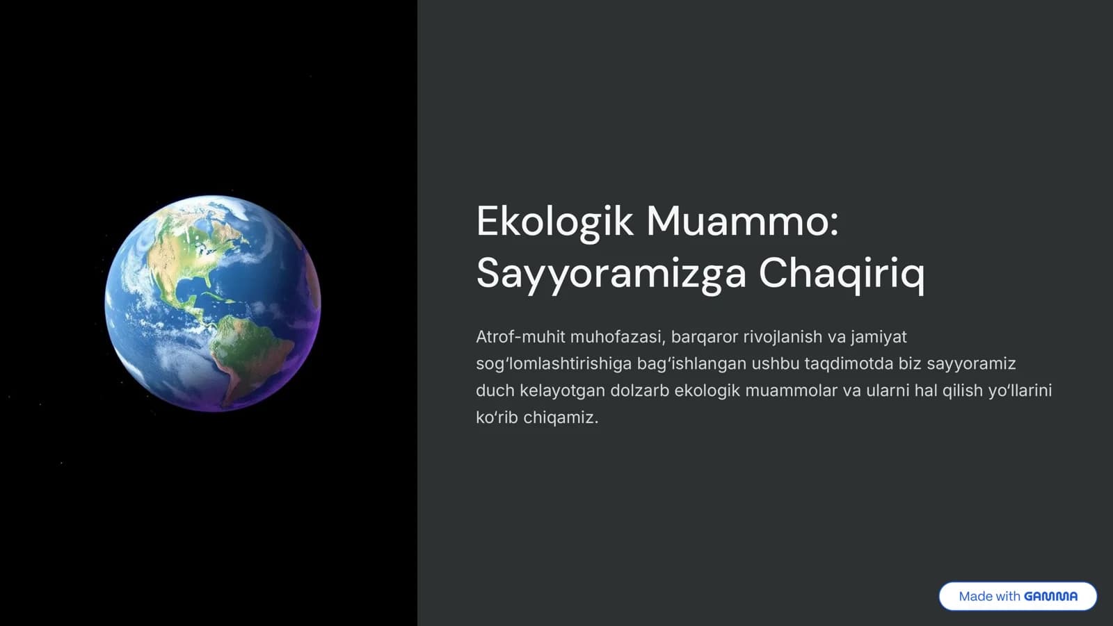 Ekologik Muammo