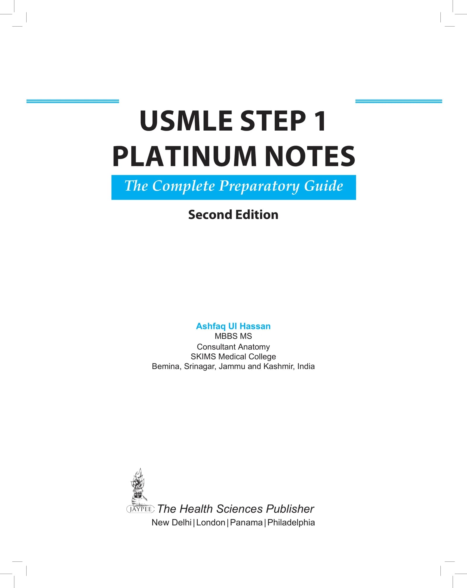 USMLE STEP 1 PLATINUM NOTES