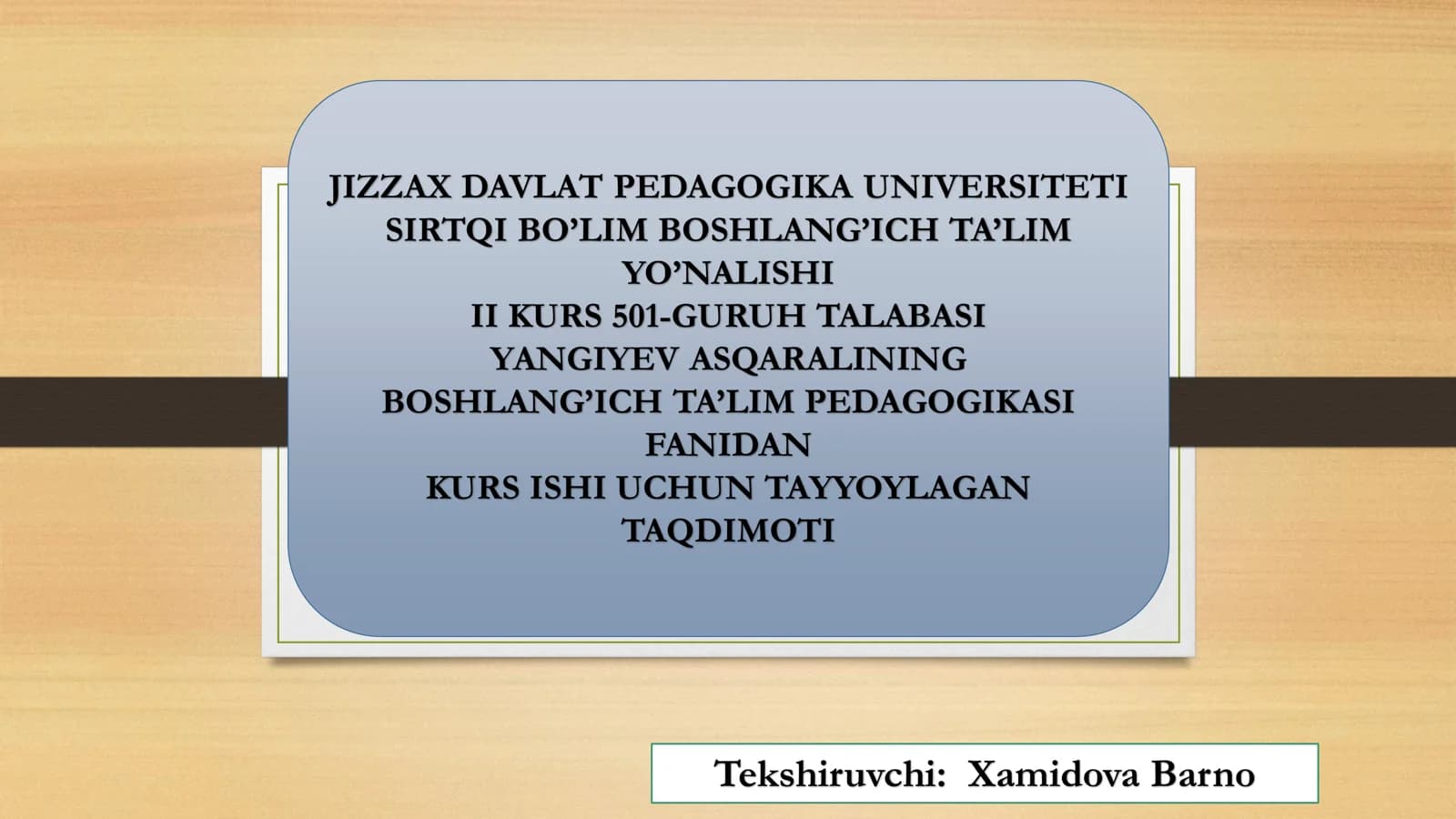 oʻquvchilarni tarbiyalashda Amir Temurning tuzuklarida foydalanish