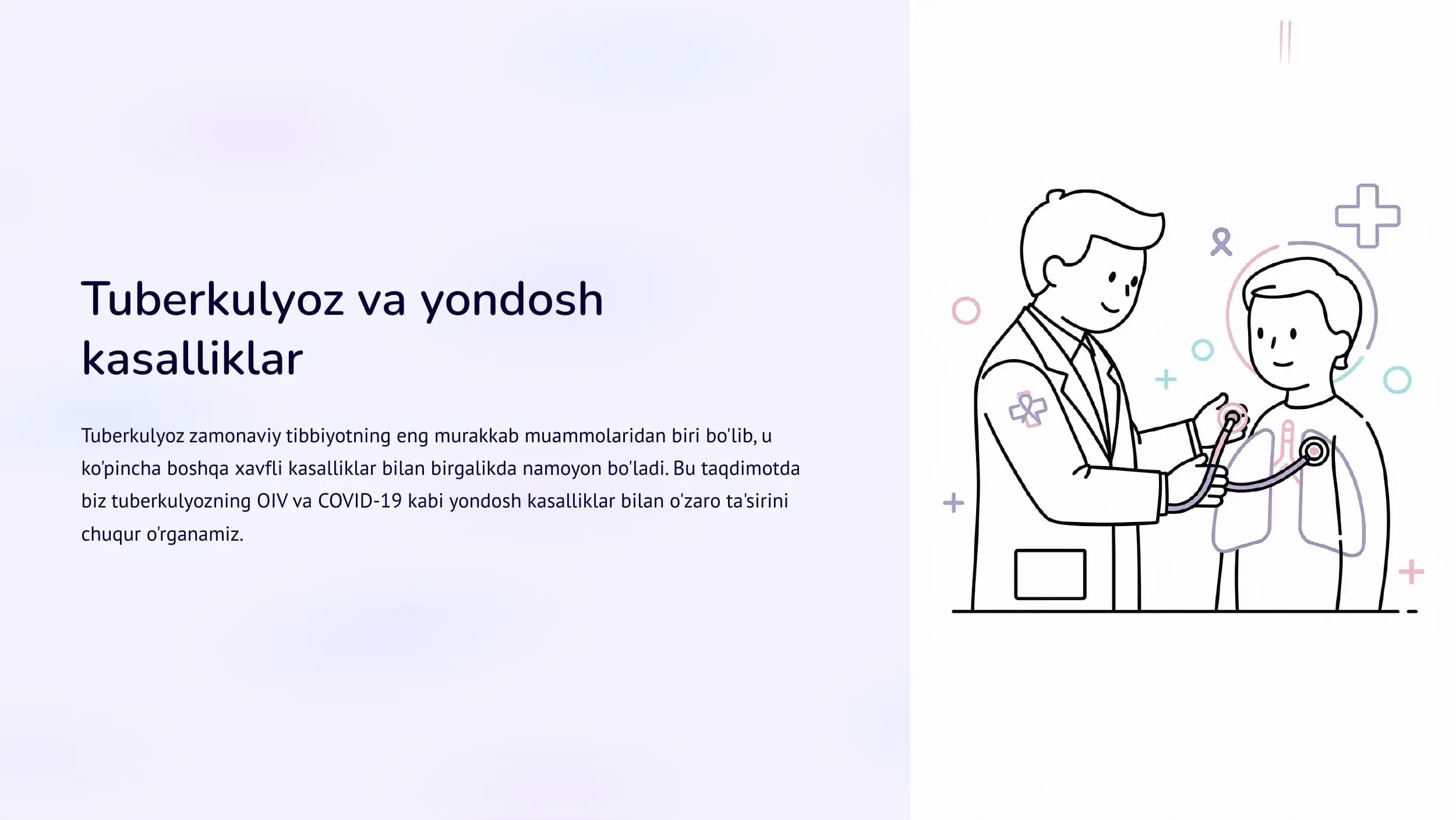Tuberkulyoz va yondosh kasalliklar