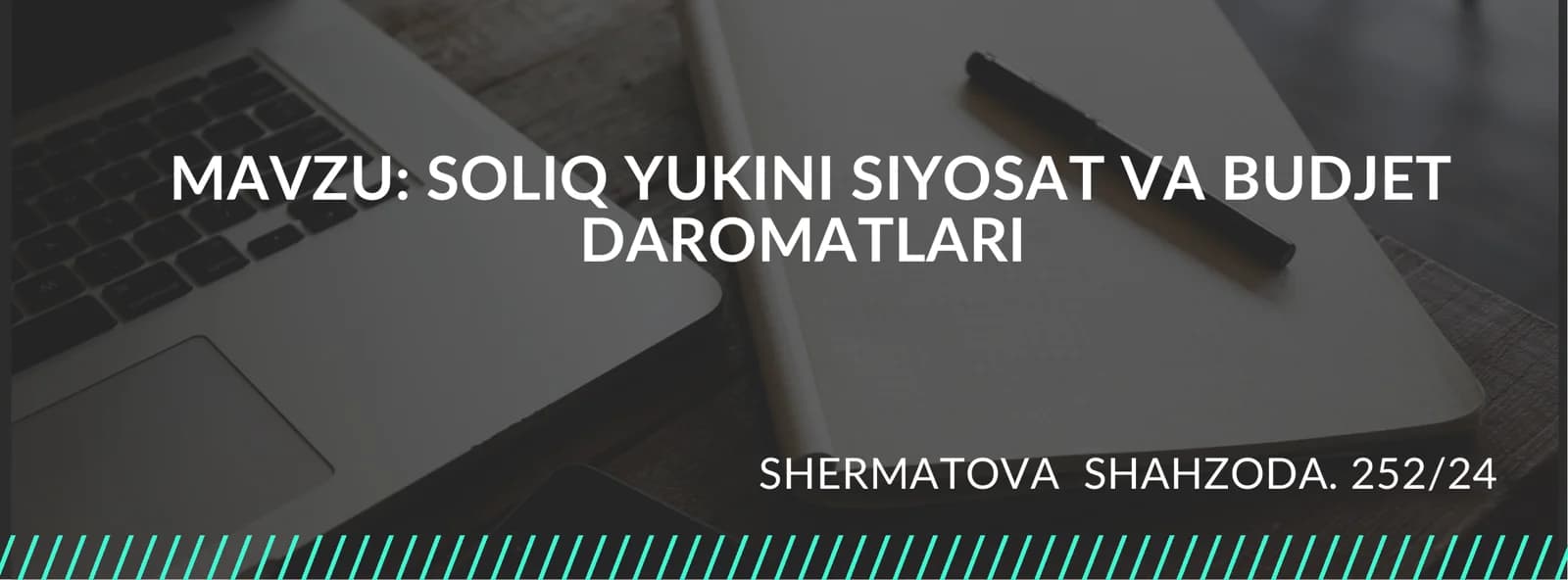 SOLIQ YUKI VA BUDJET DAROMATLARI