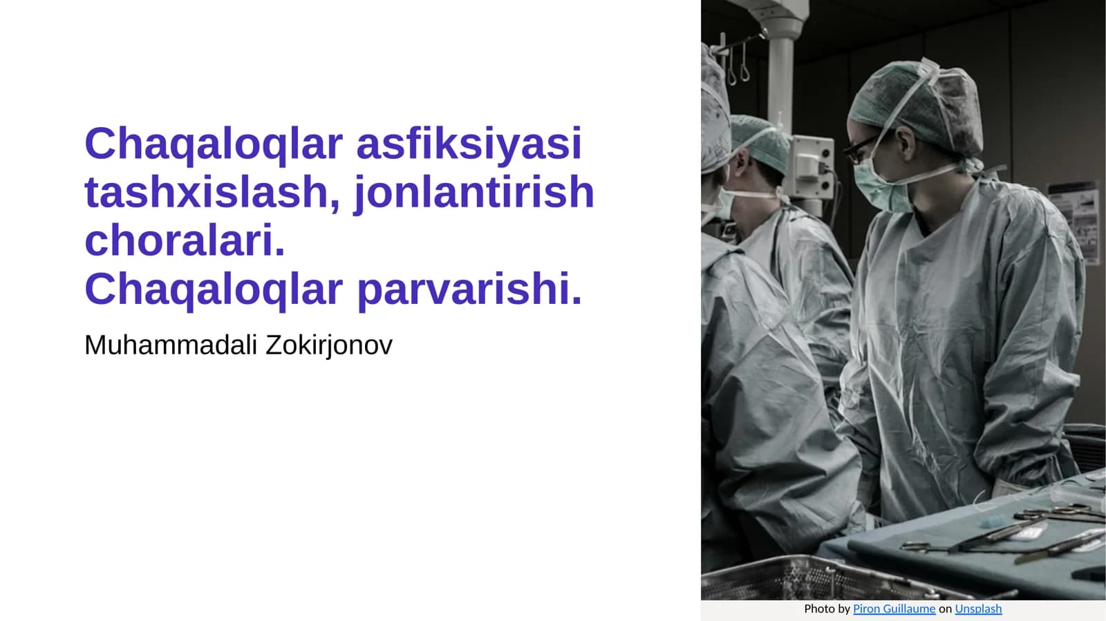 Chaqaloqlar asfiksiyasi