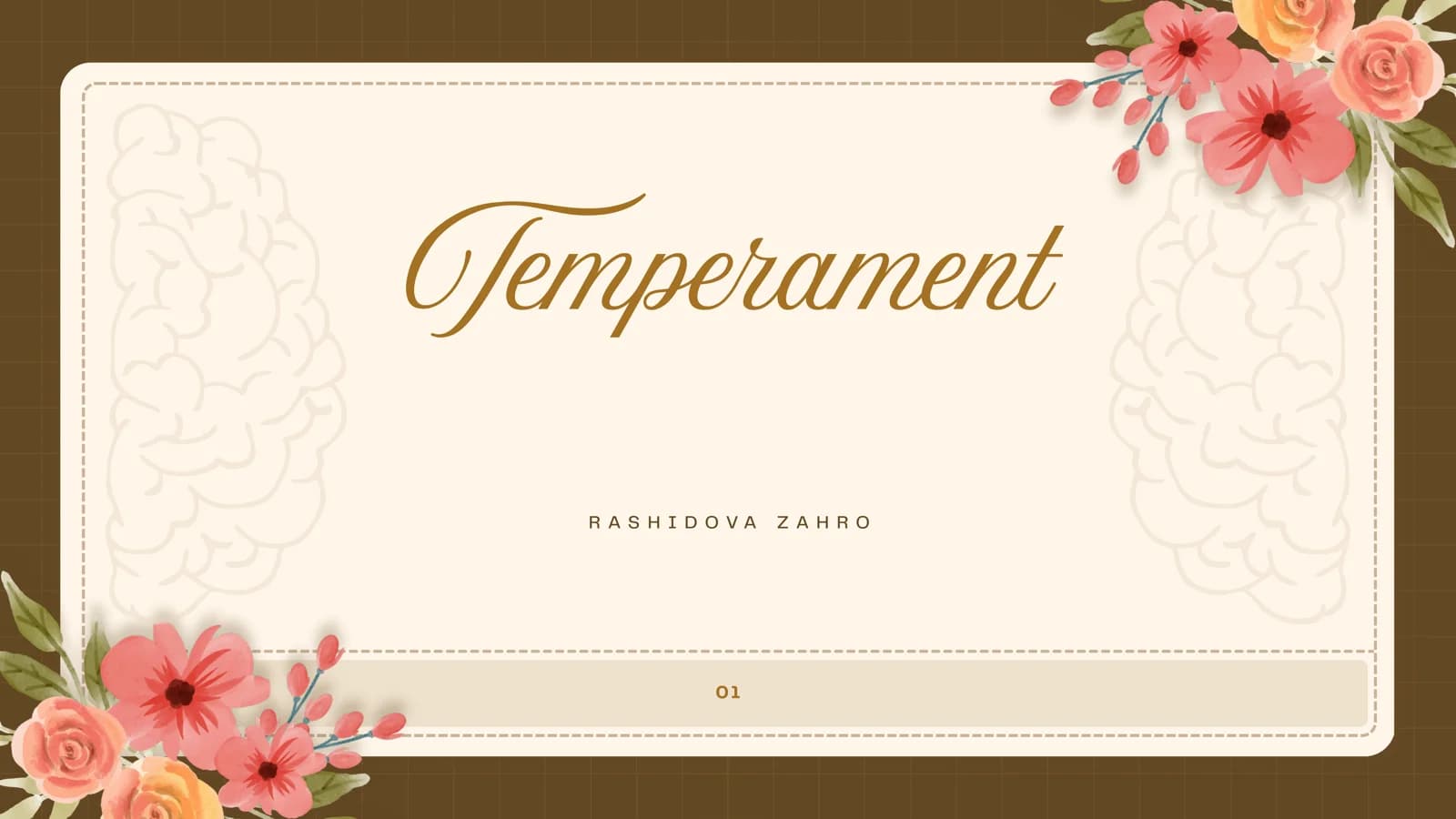 Temperament prezentatsiya
