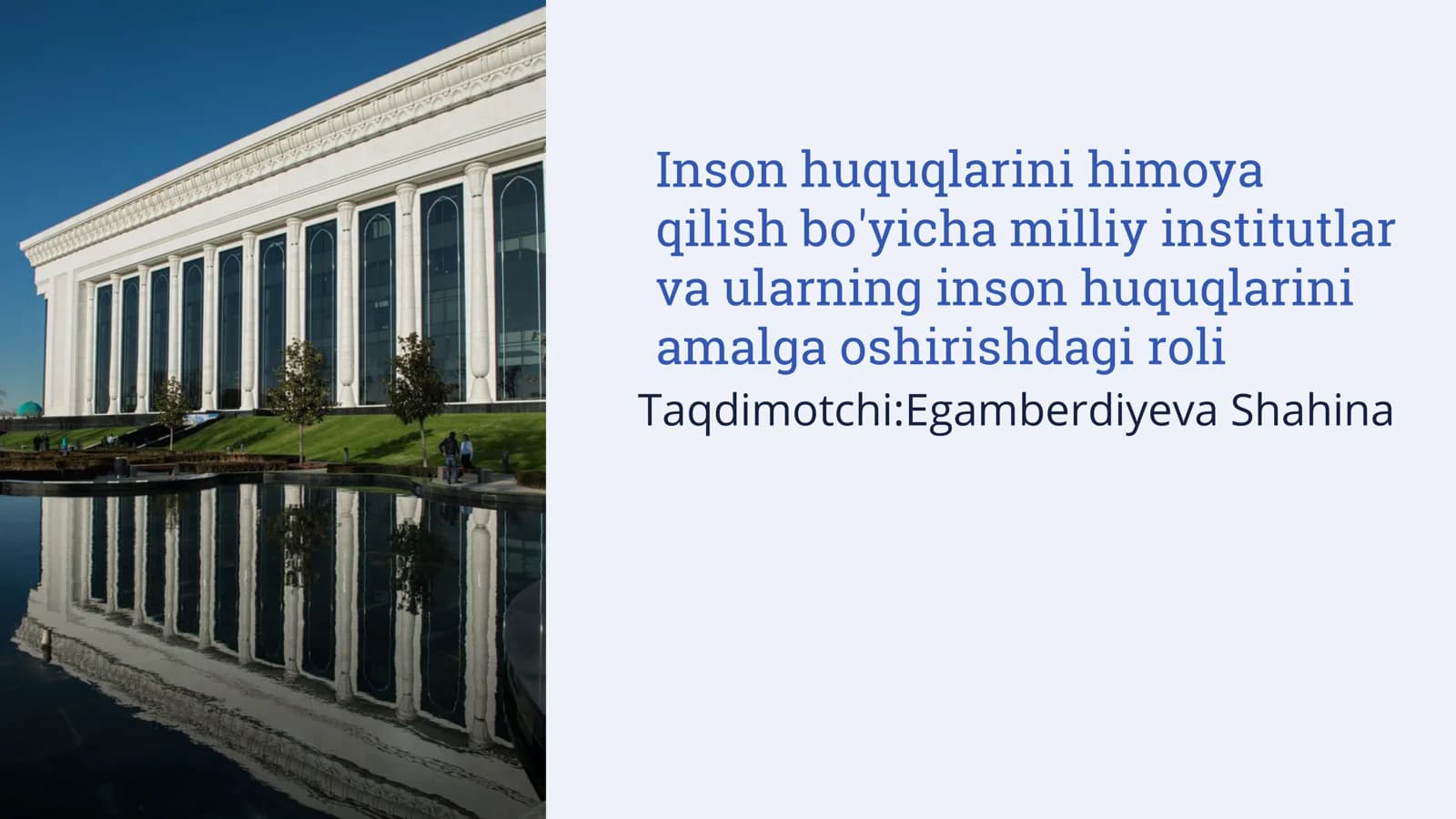 Inson huquqlarini himoya