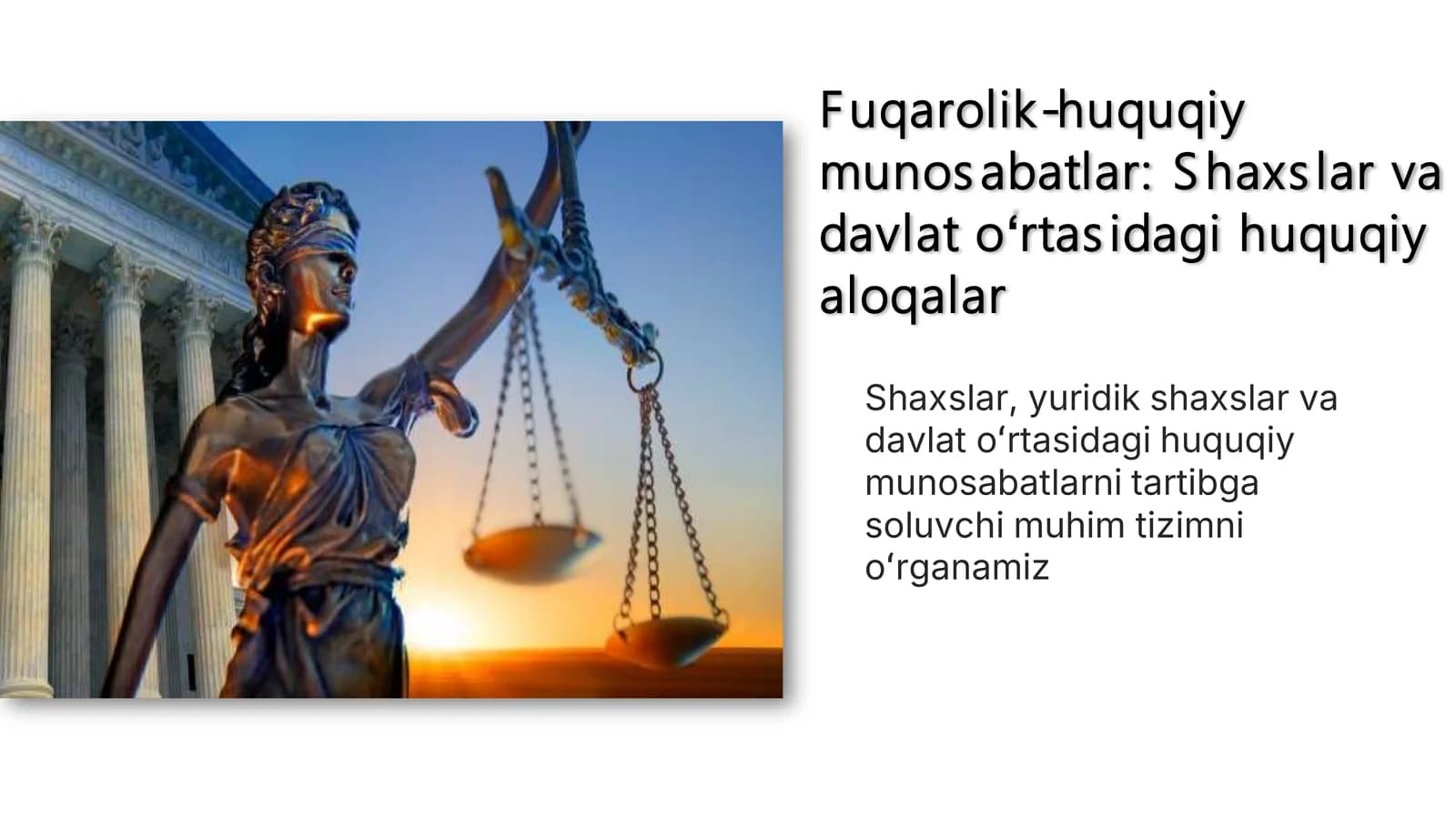 Fuqarolik-huquqiy munosabatlar