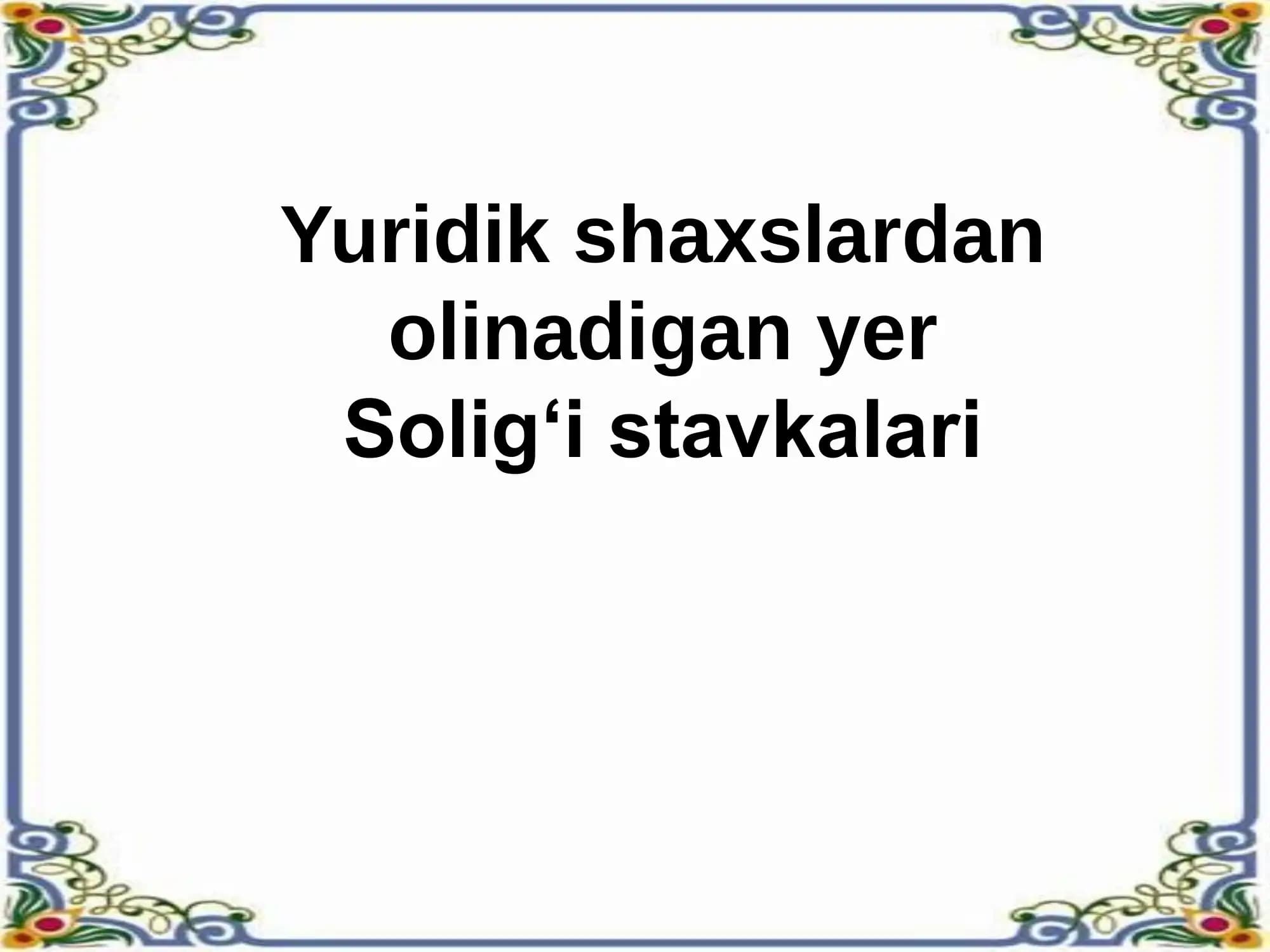 Yer soligi