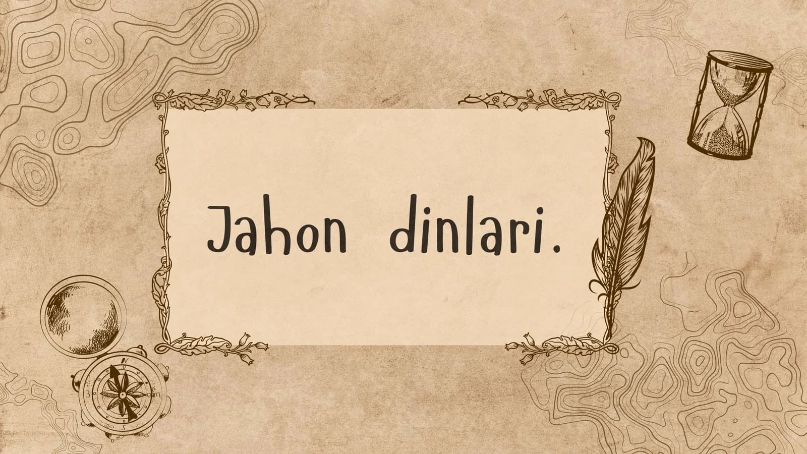 Jahon dinlari.