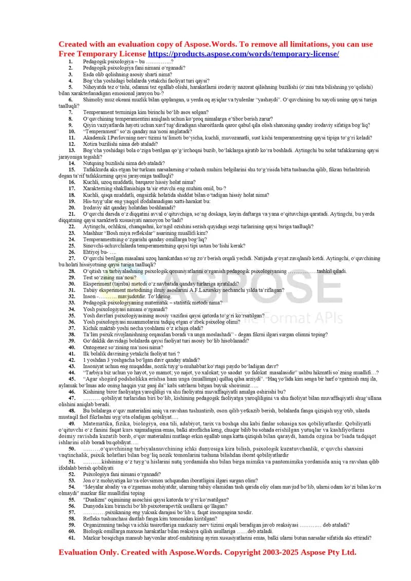Pedagogik psixologiya