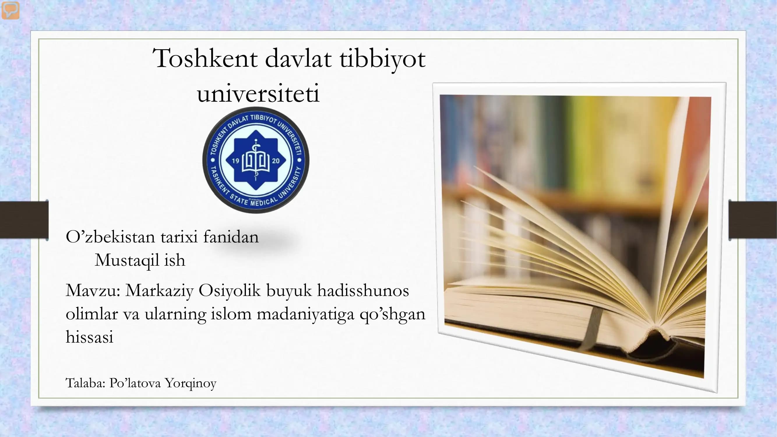 Markaziy osiyolik hadisshunos olimlar