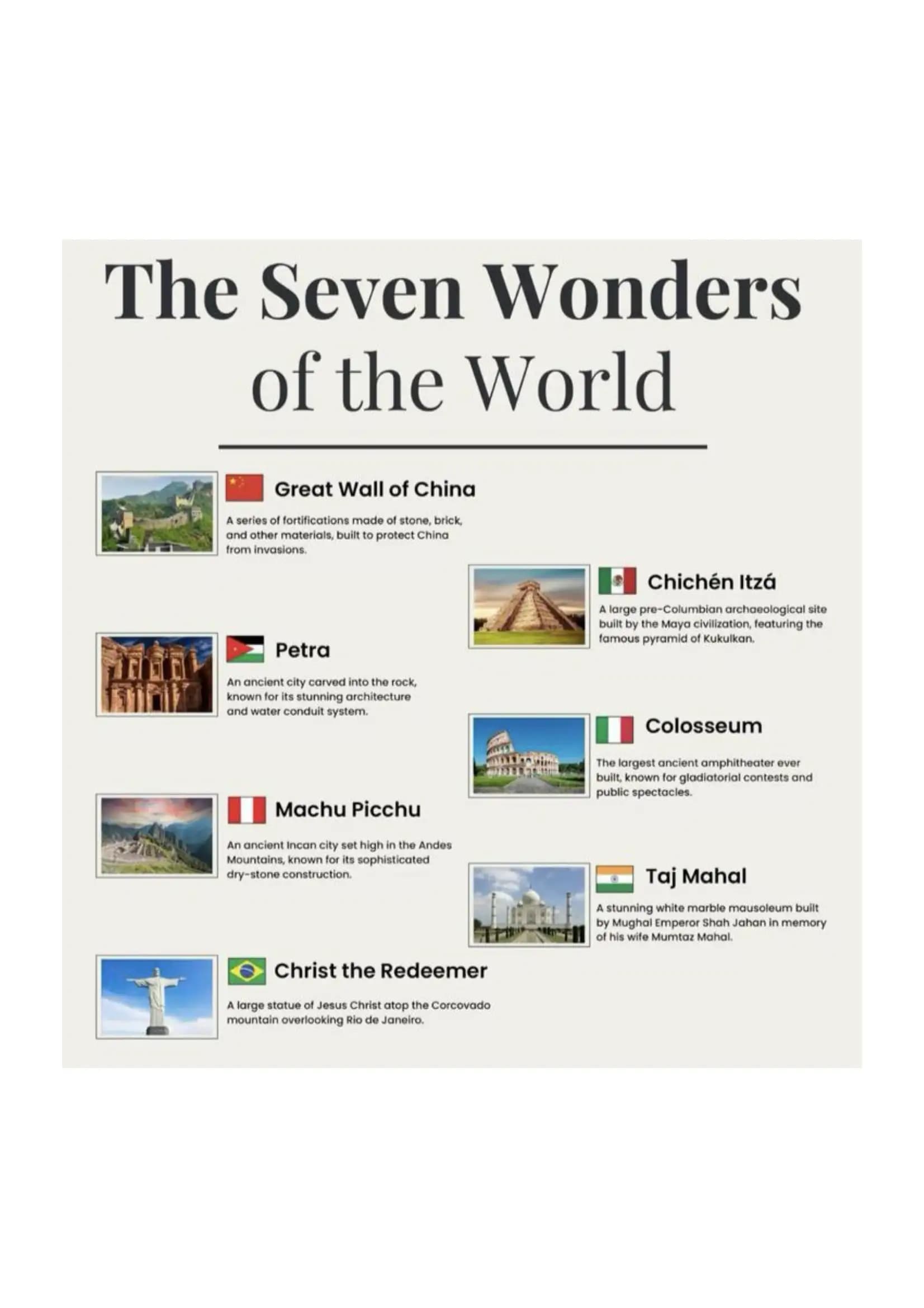 Of the world
