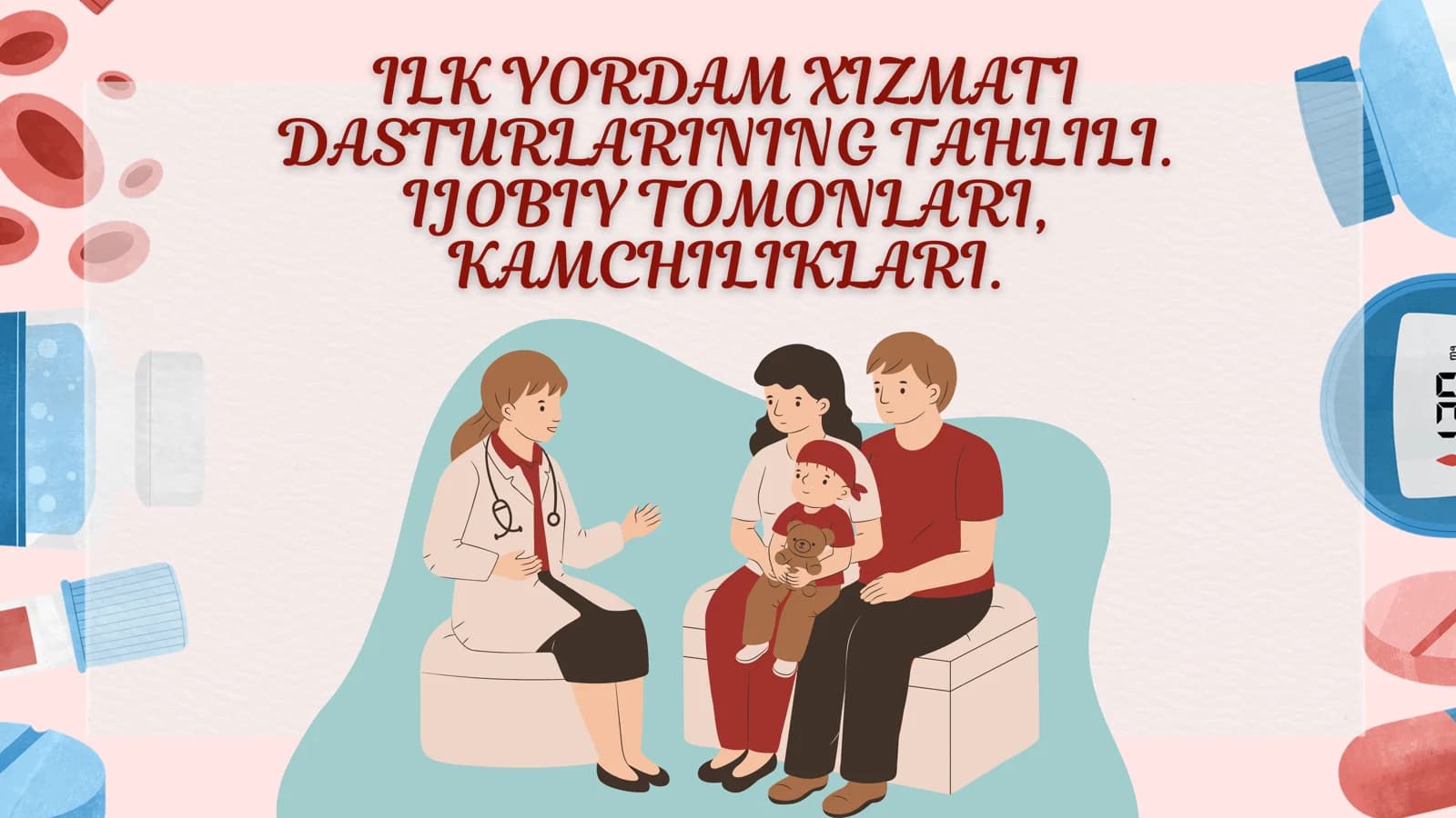 ILK YORDAM XIZMATI DASTURLARINING TAHLILI