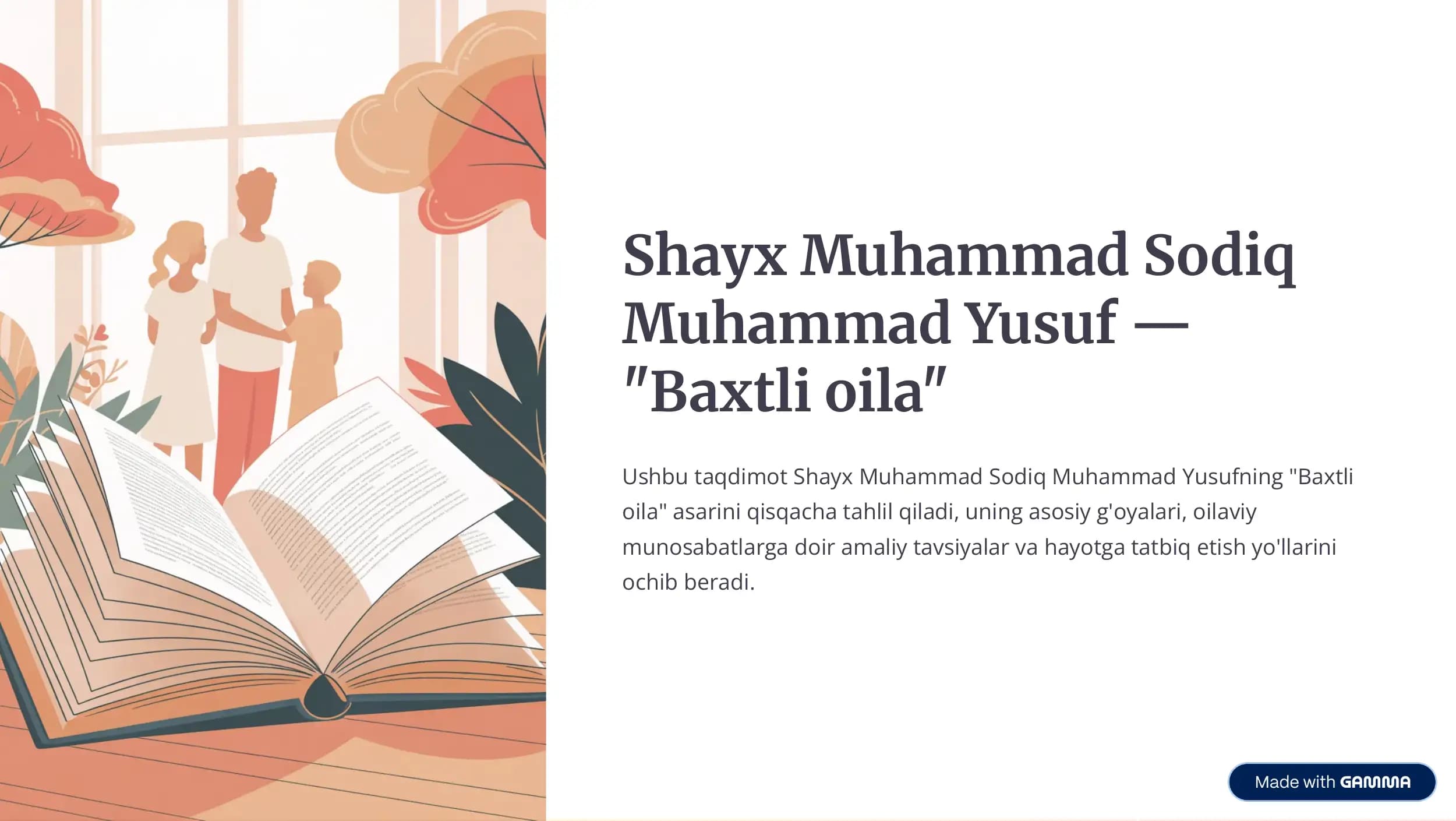 Baxtiyor oila asari