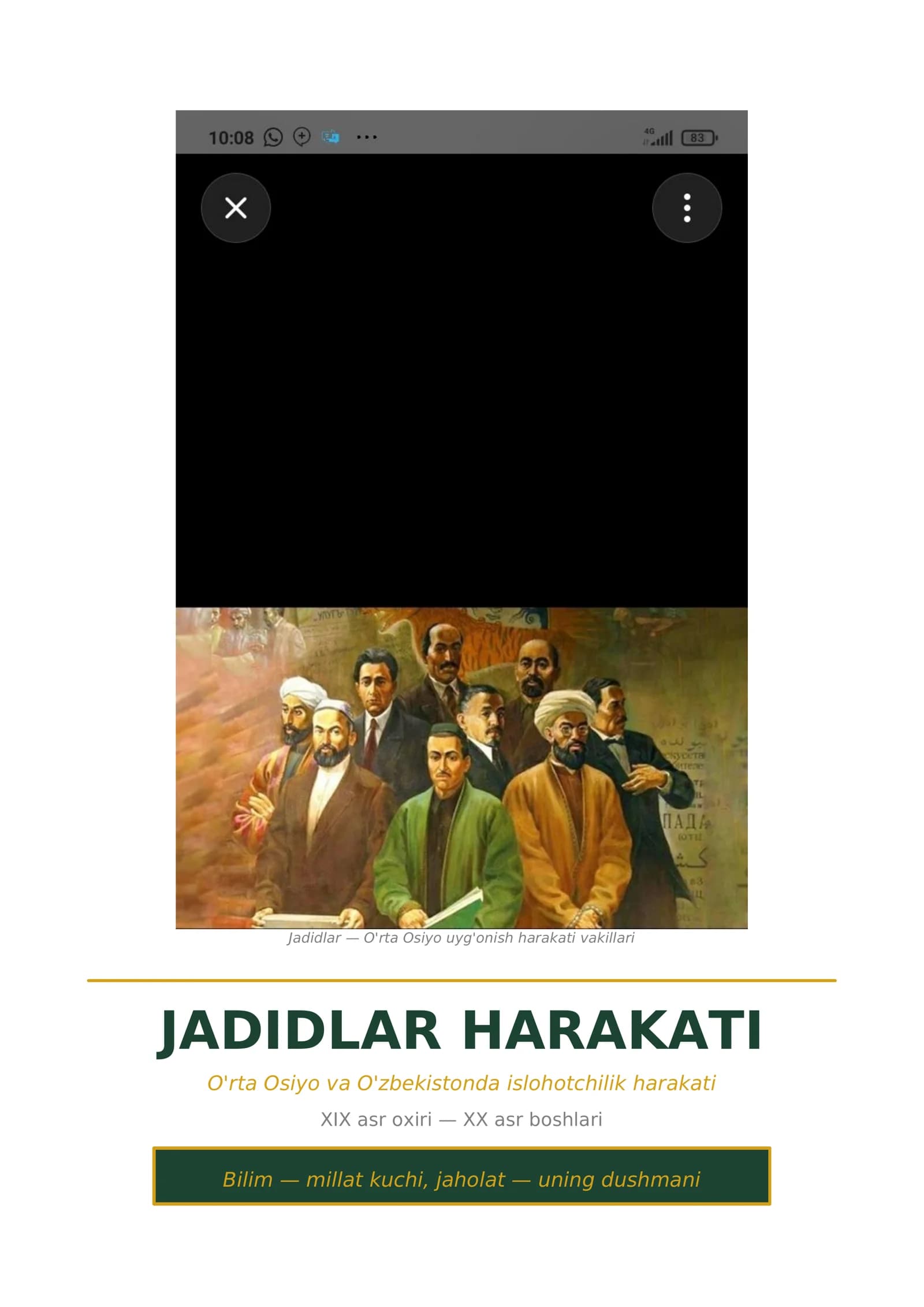 jadidchilik harakati