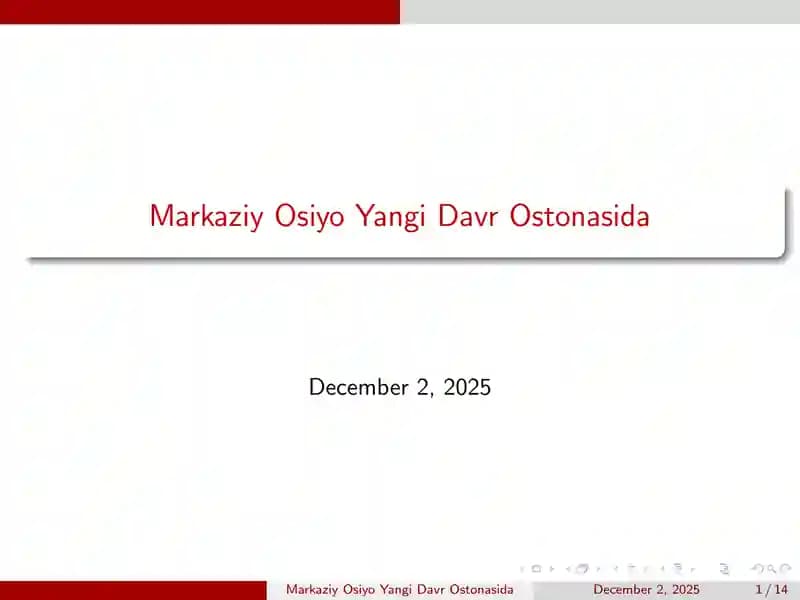 Markaziy Osiyo