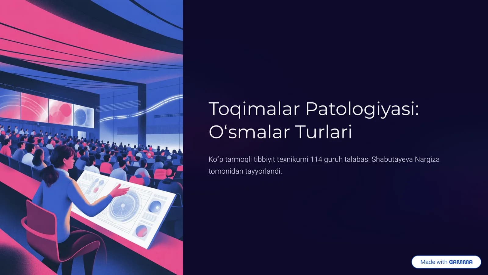 Toqimalar Patologiyasi