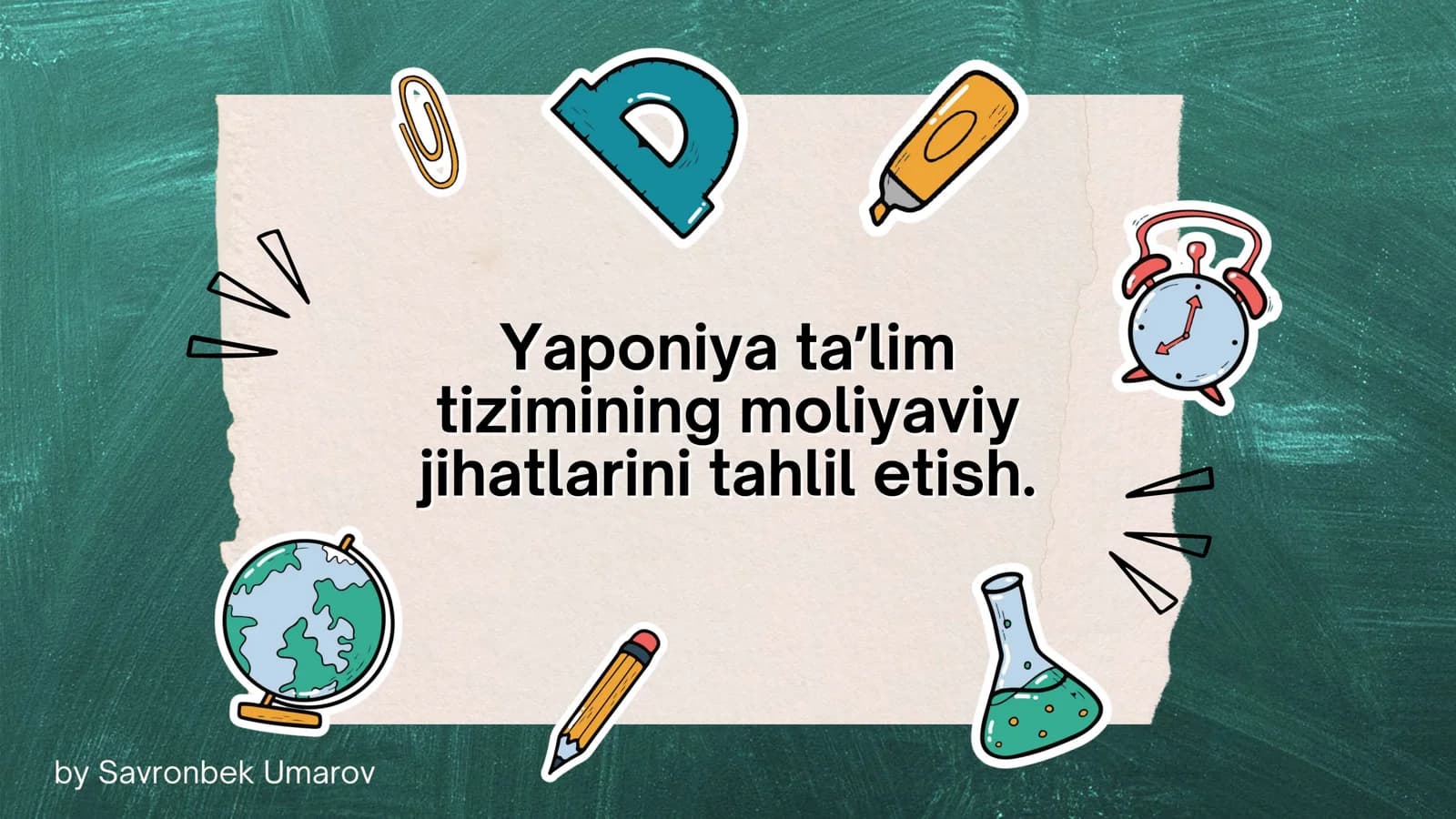 Yaponiya ta'lim tizimining moliyaviy jihatlari