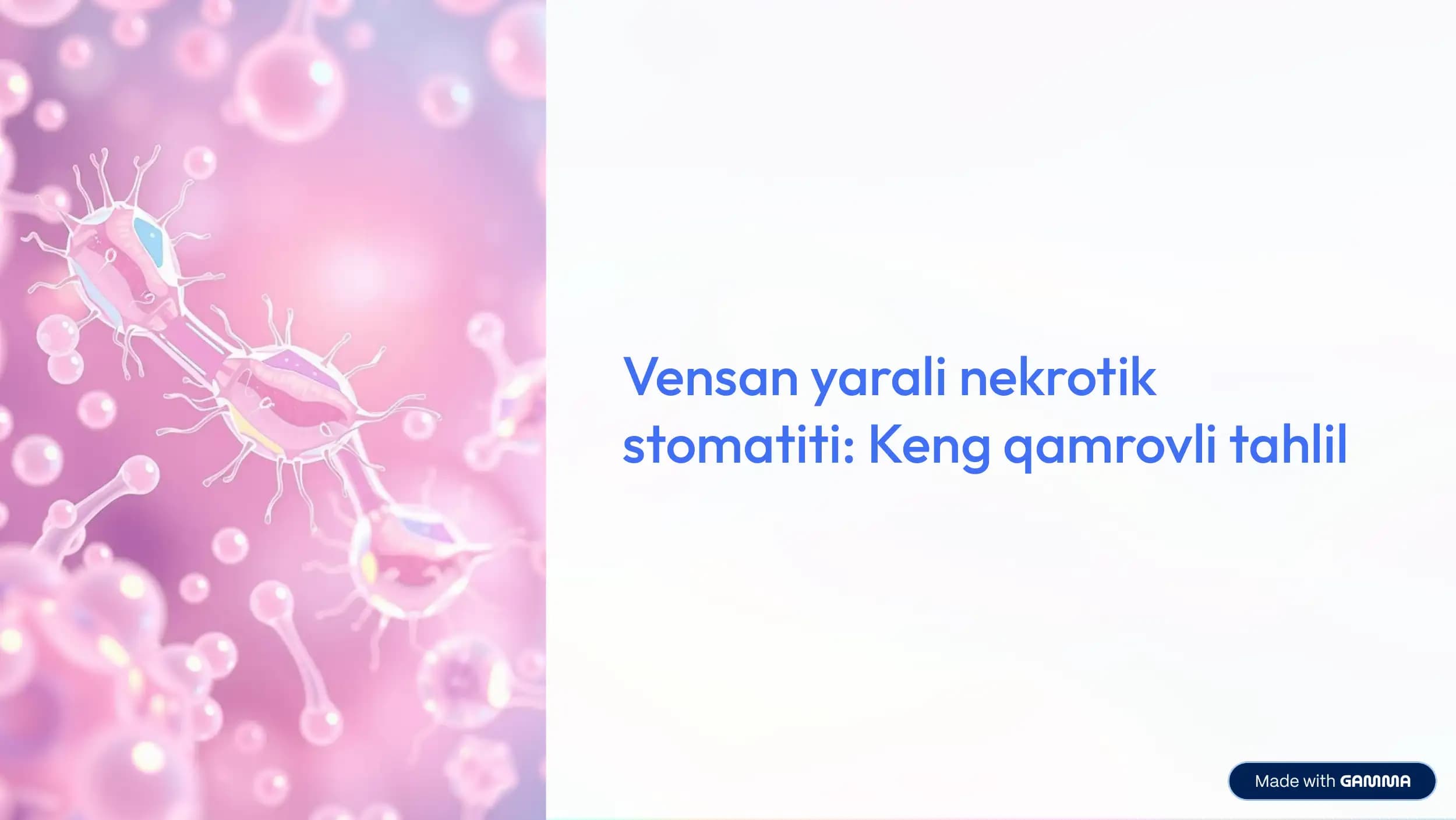 Vensan yarali nekrotik stomatiti