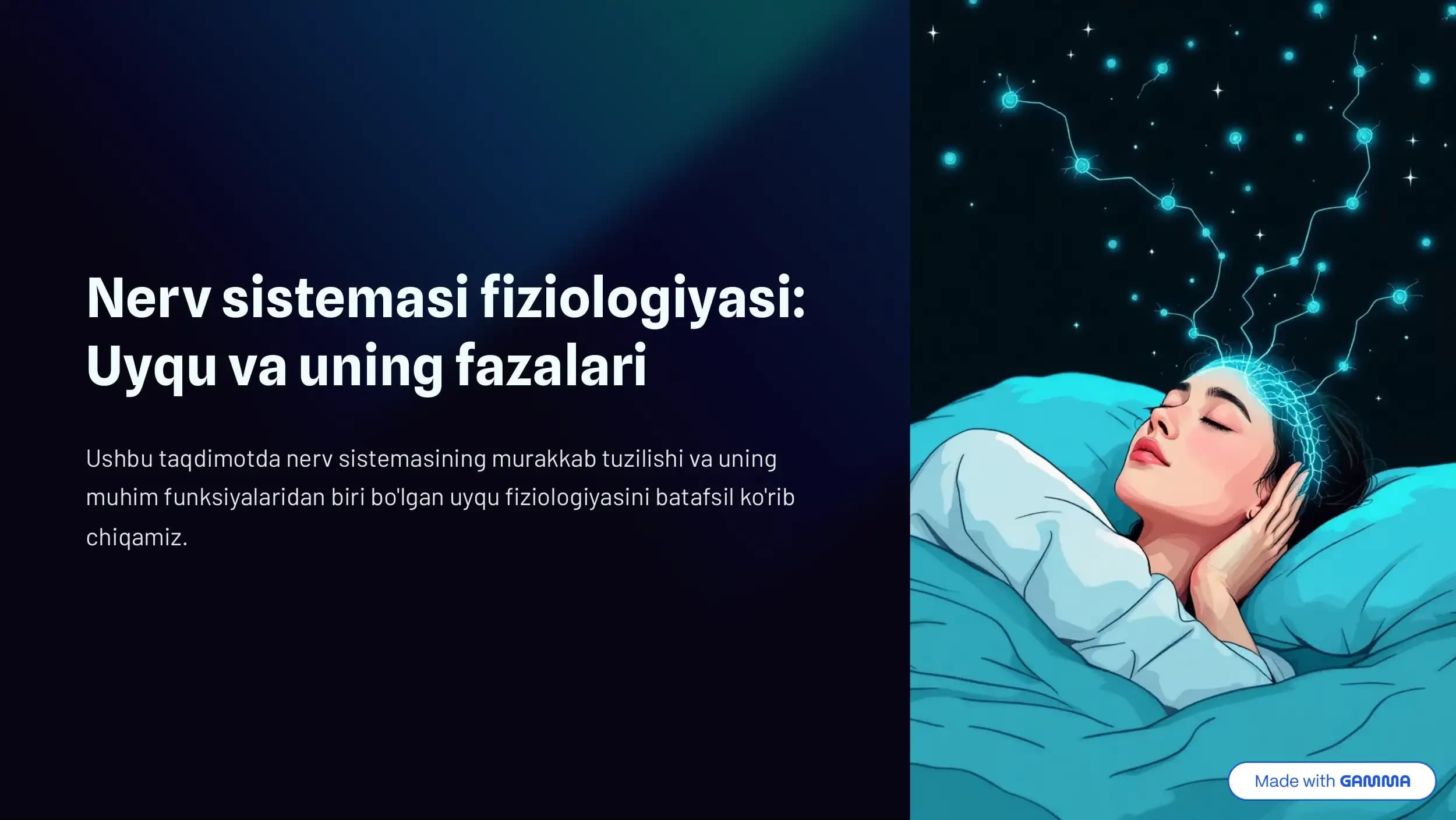 Nerv sistemasi fiziologiyasi