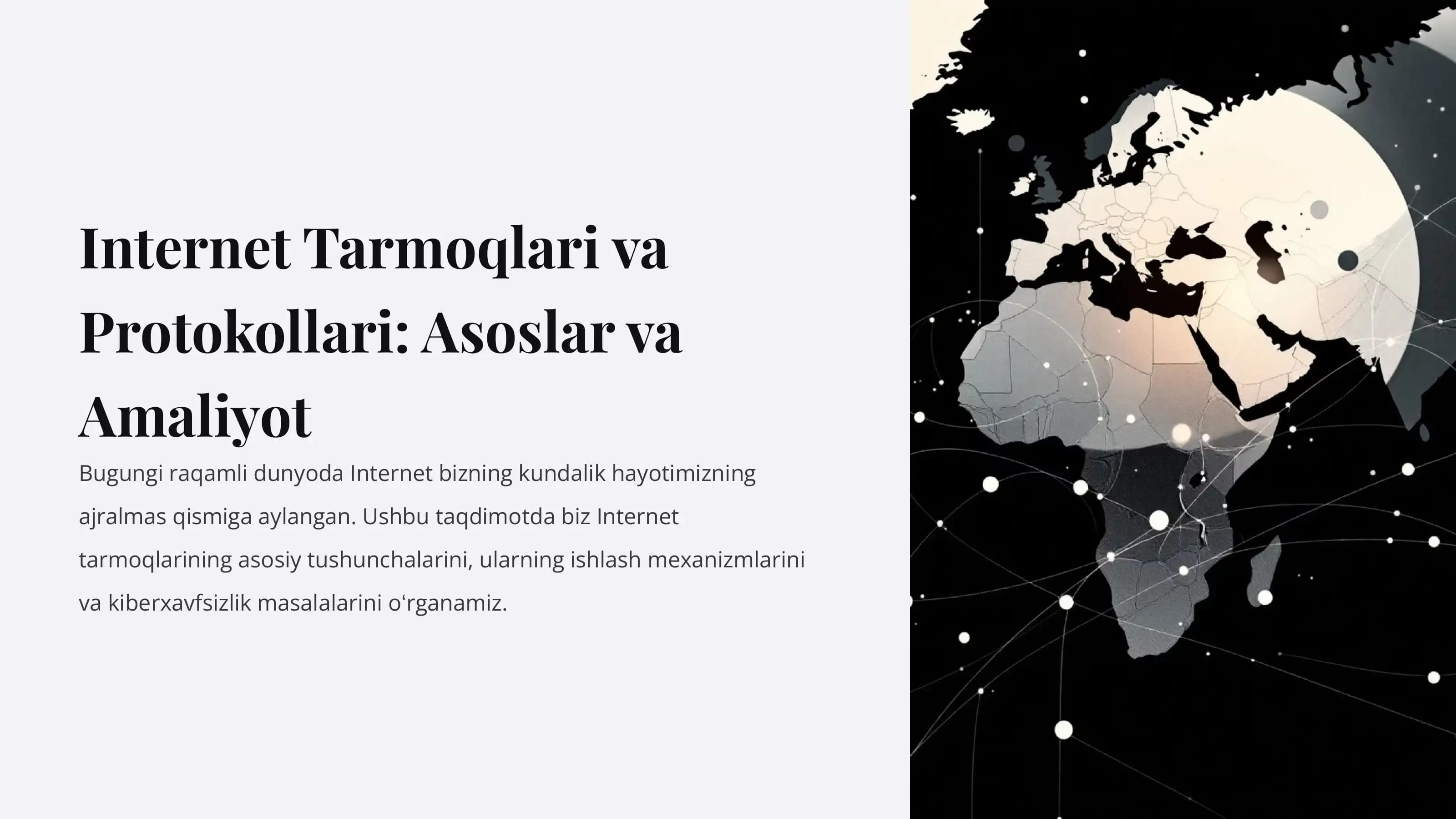 internet tarmoqlari