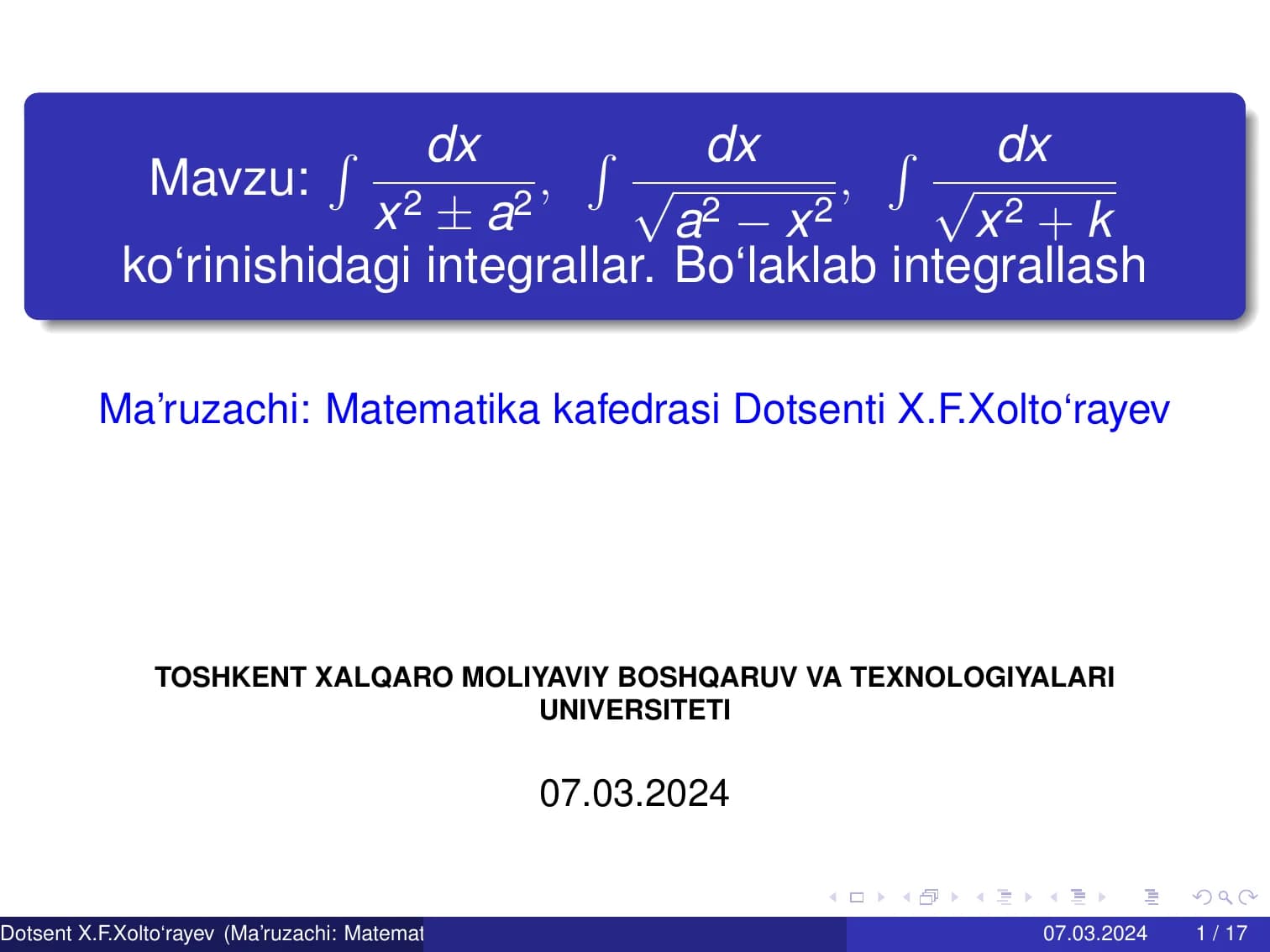 Matematika