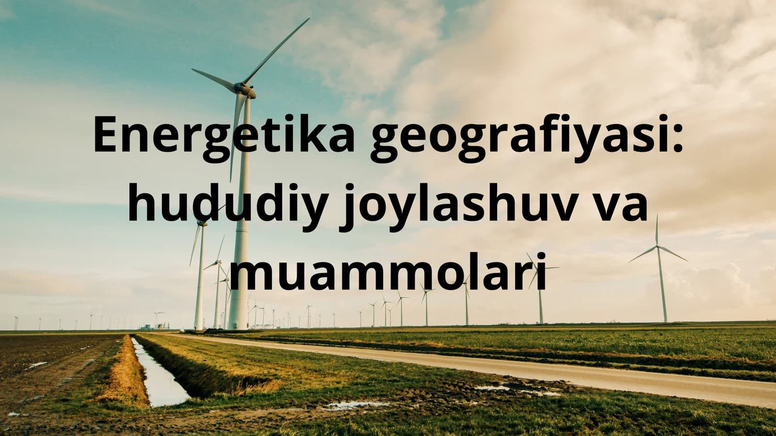 Energetika Geografiyasi