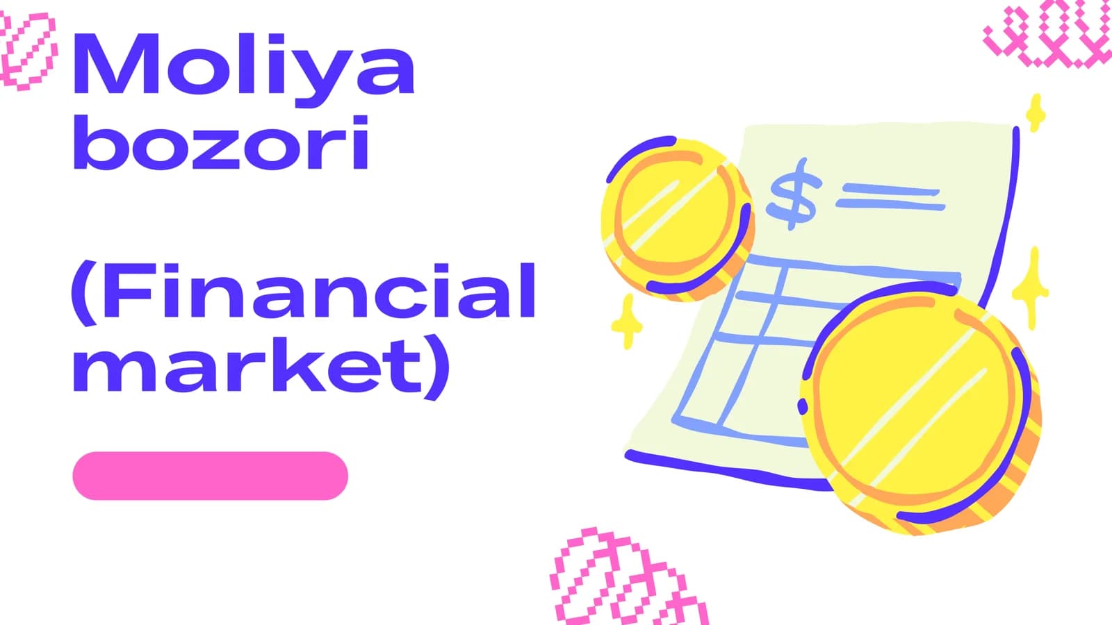 Moliya bozori (Financial market)
