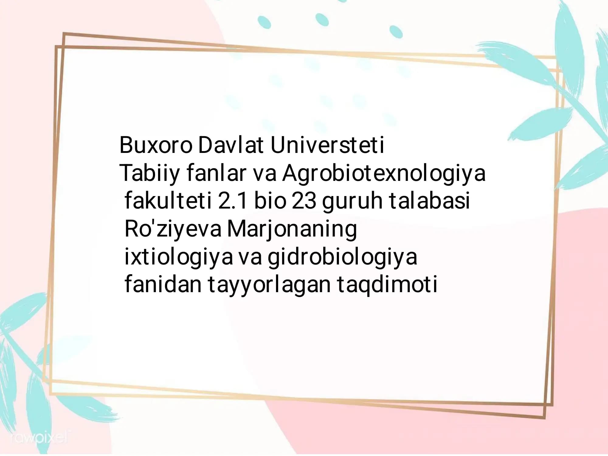 Taqdimot