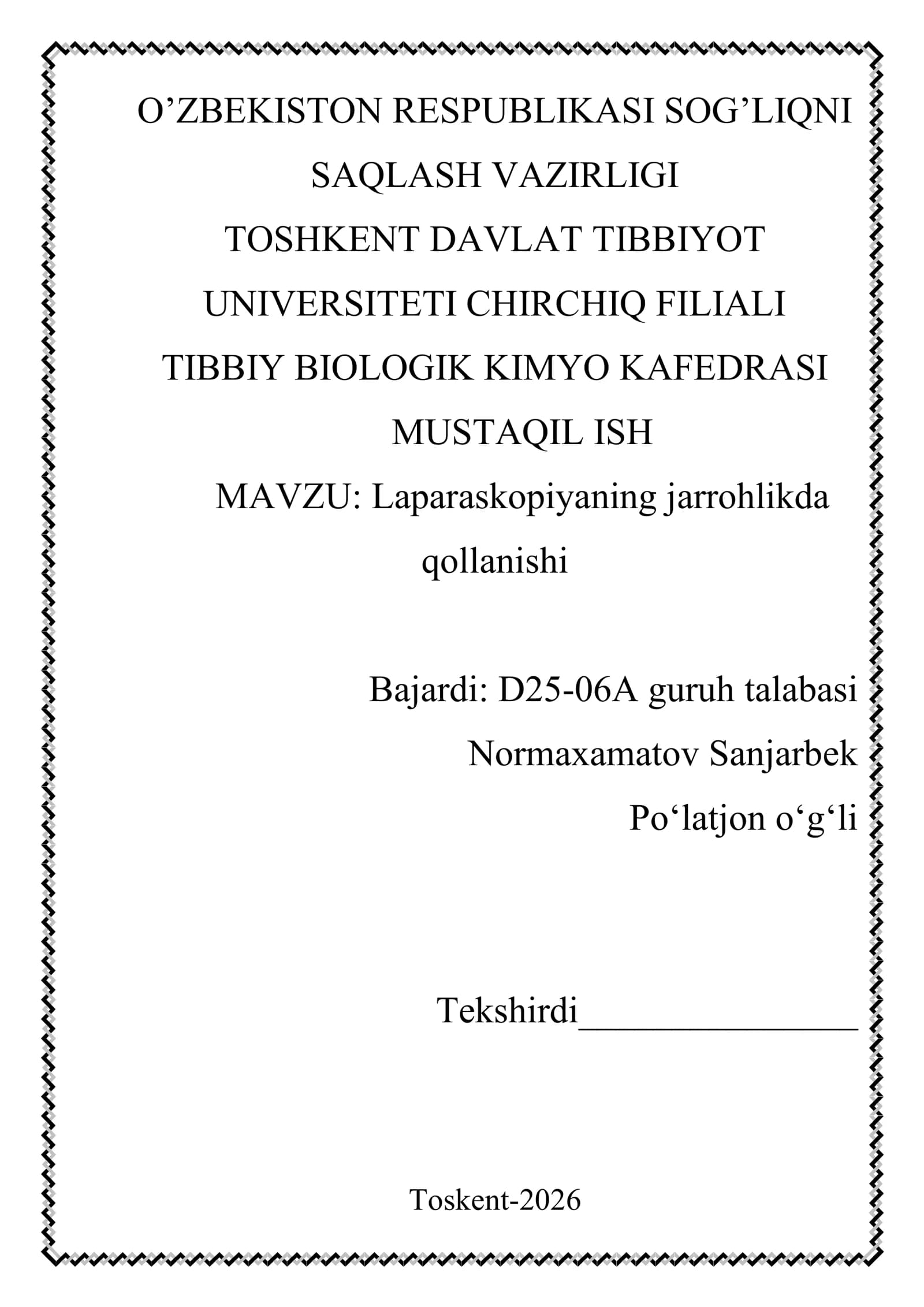Laparaskopiya