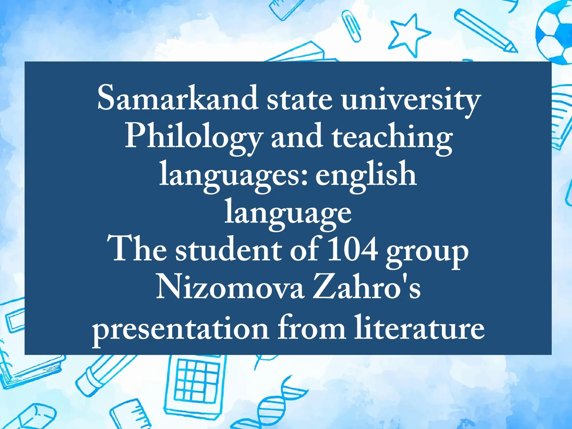 LITERATURE AND IDENTITY: ANALYZE HOW LITERATURE EXPLORES AND CONSTRUCTS PERSONAL AND CULTURAL IDENTITIES
