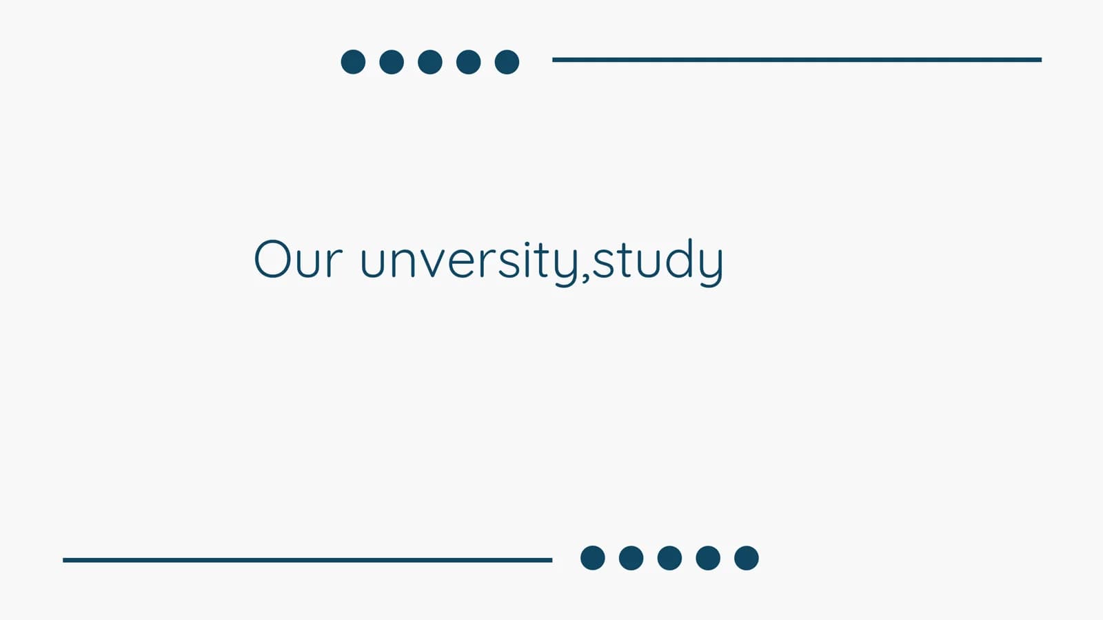 About Our University