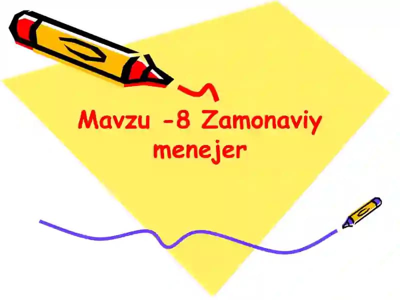 Zamonaviy menejment