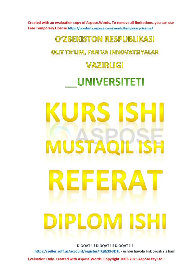 Om nızamların úyreniw