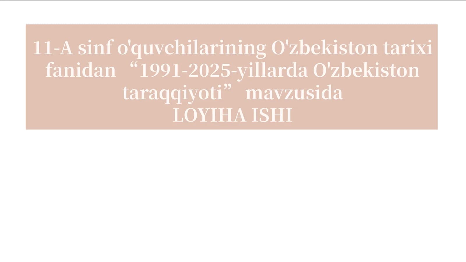 1991-2025-yillarda O'zbekiston taraqqiyoti