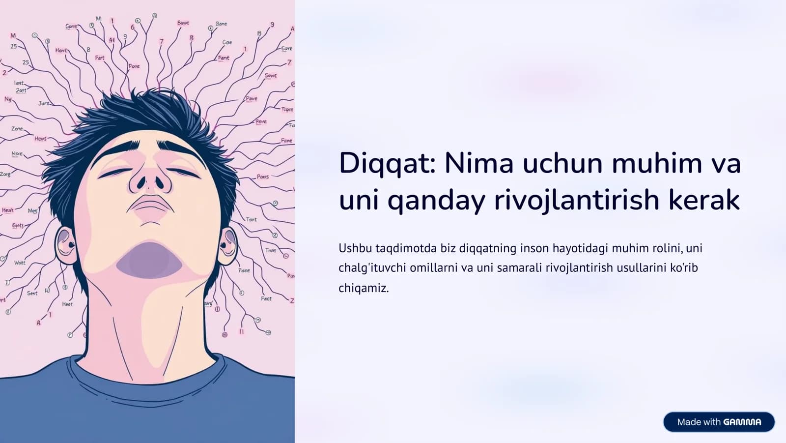 Diqqat va uni rivojlantirish