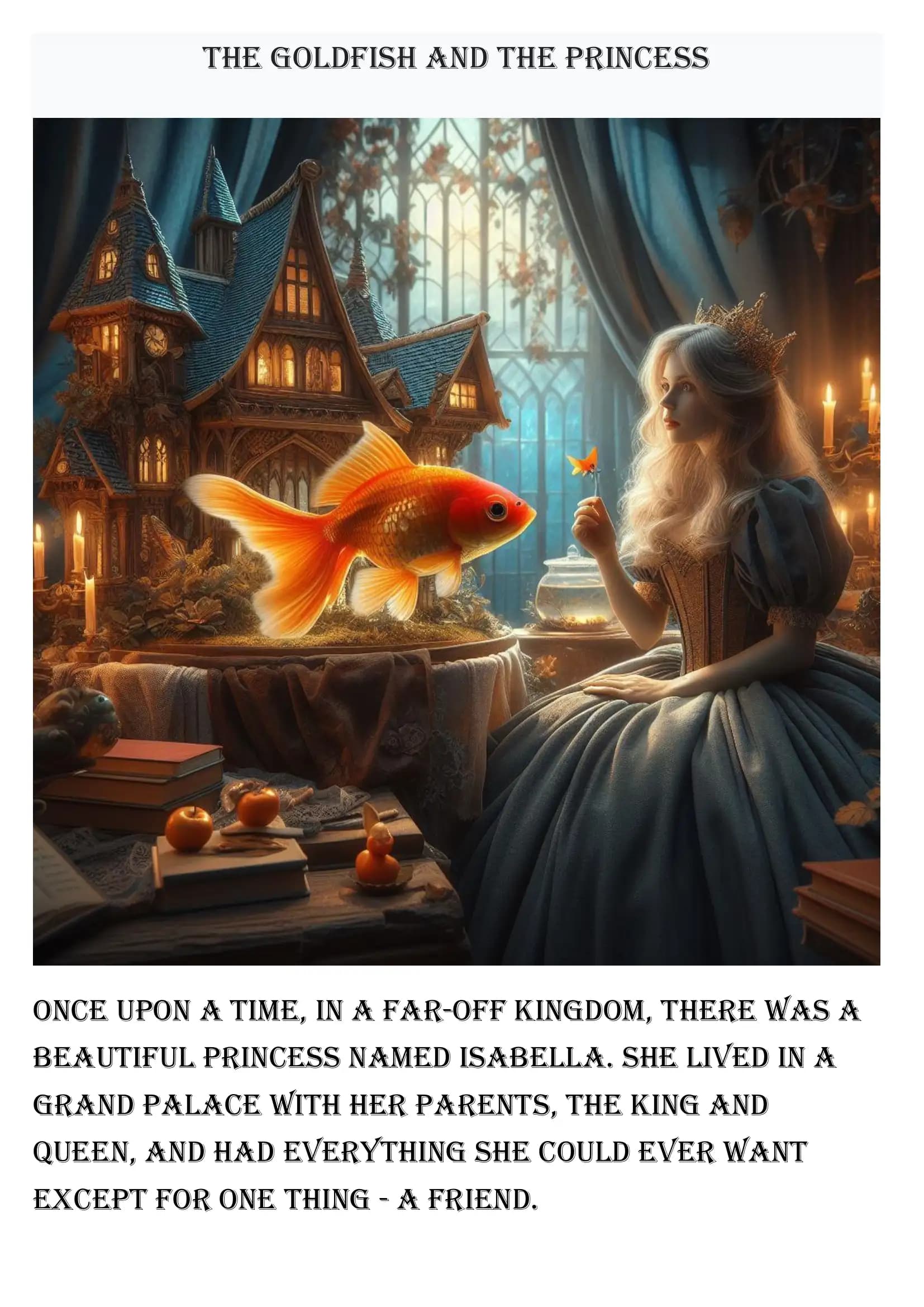 The Goldfish and the Princess