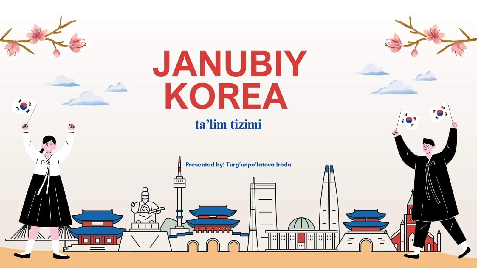 JANUBIY KOREA ta’lim tizimi