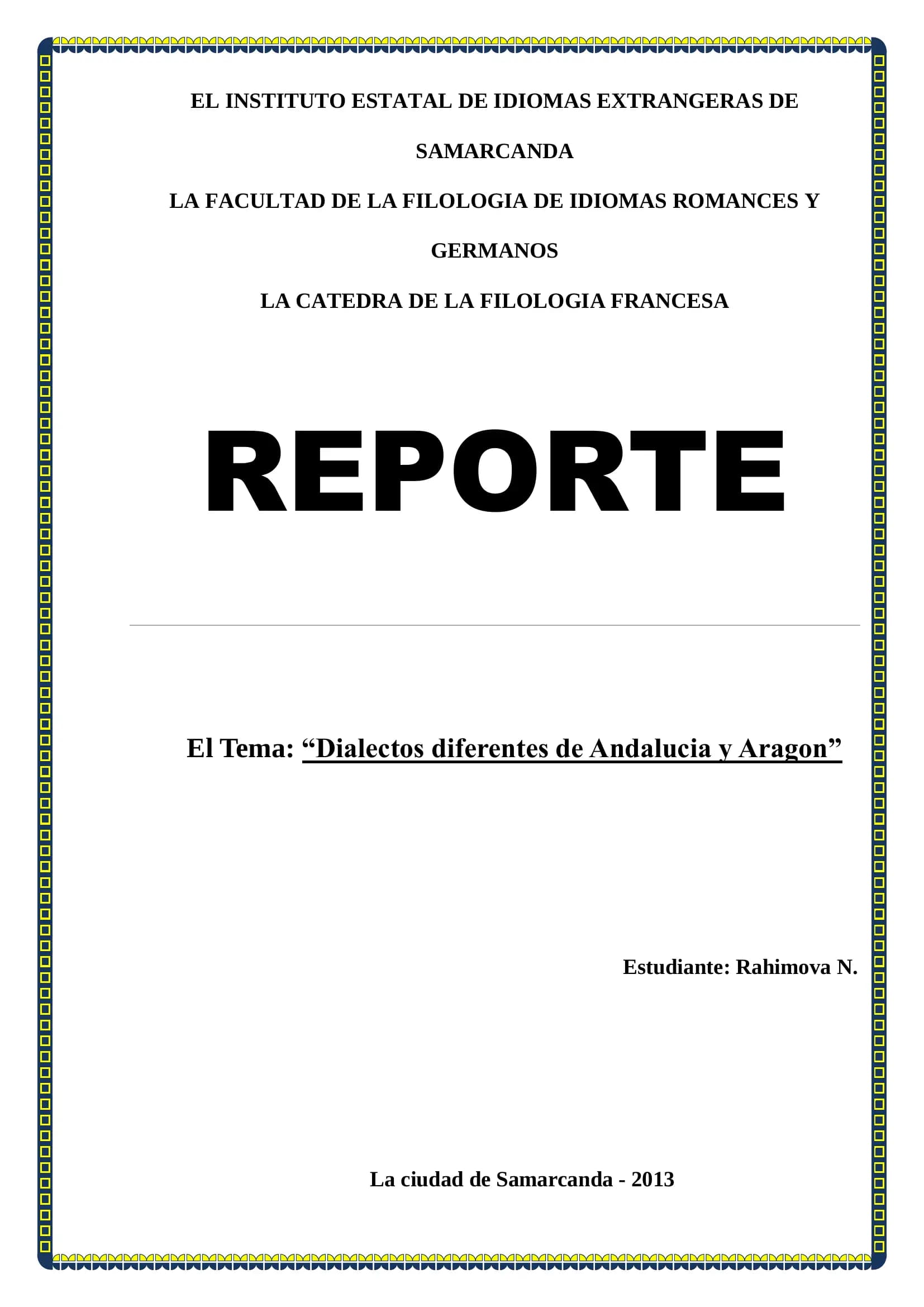 Dialectos diferentes de Andalucia y Aragon